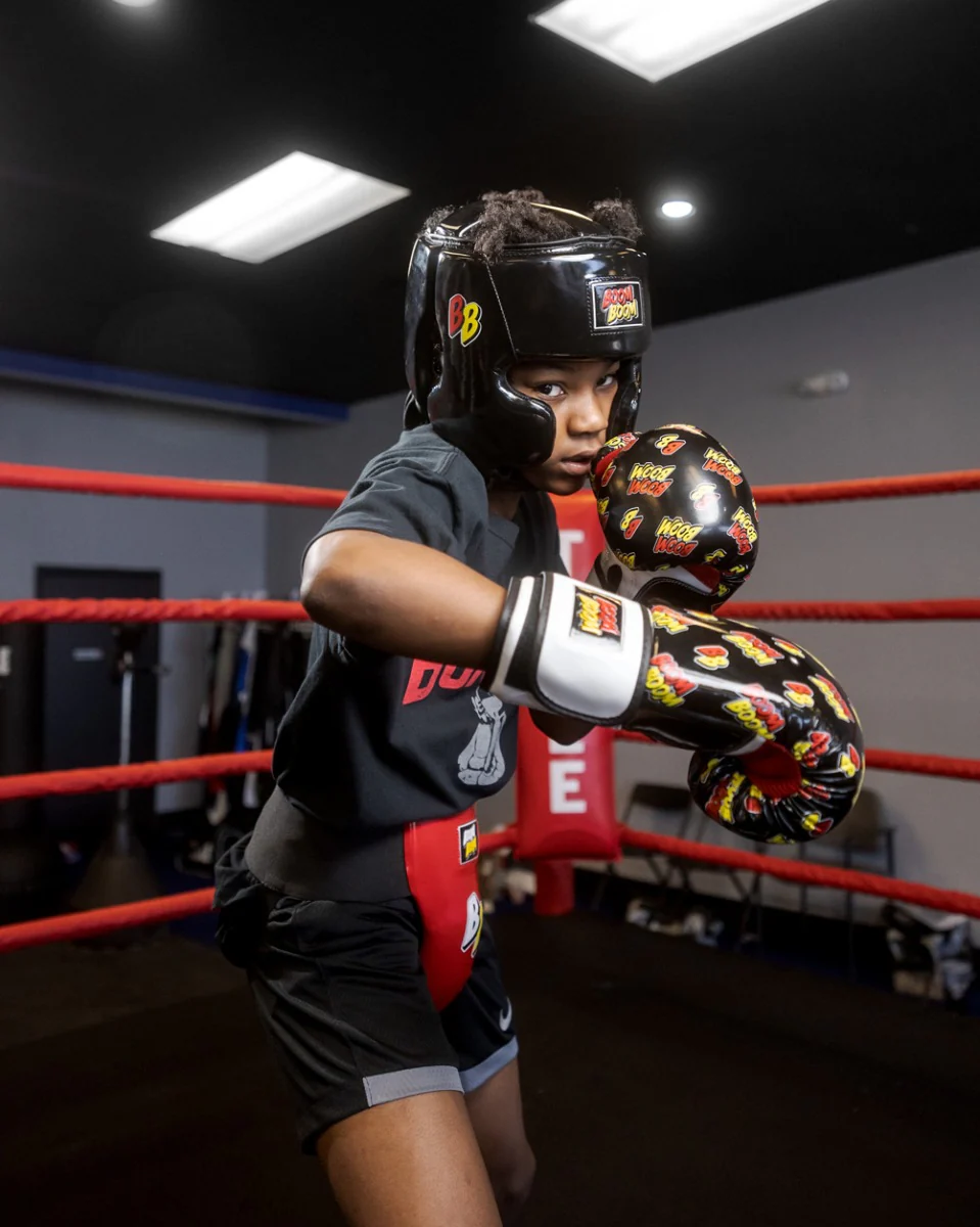 BOOM BOOM Boxing Commander Youth Headgear