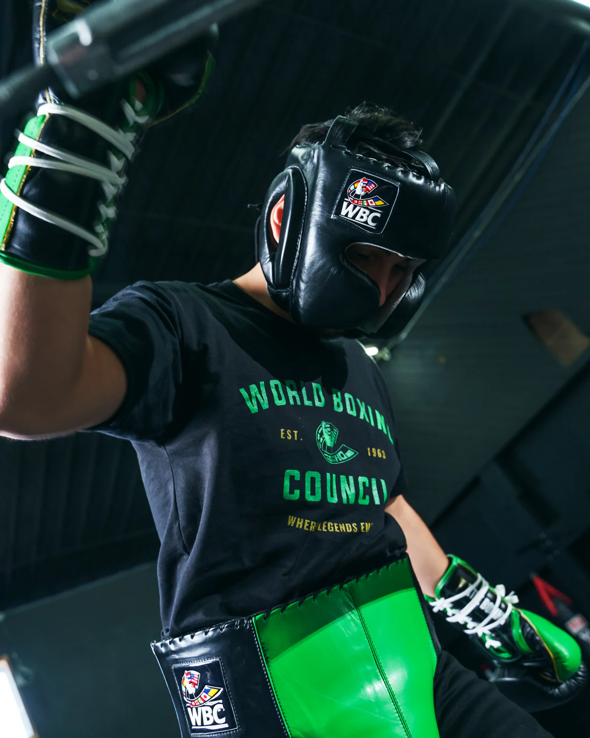 WBC by TITLE Boxing Sparring Headgear
