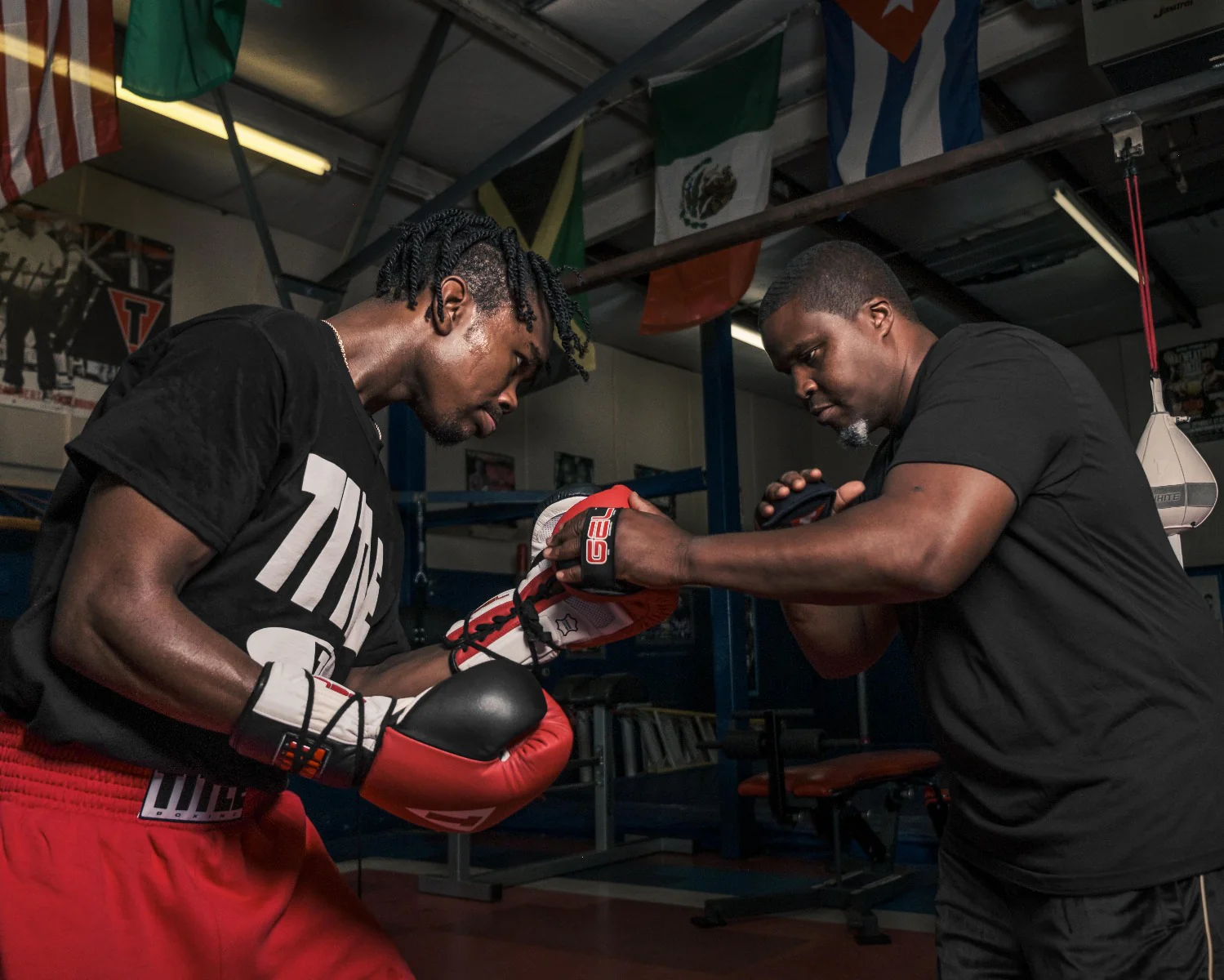 TITLE Boxing Gel Palm Pads