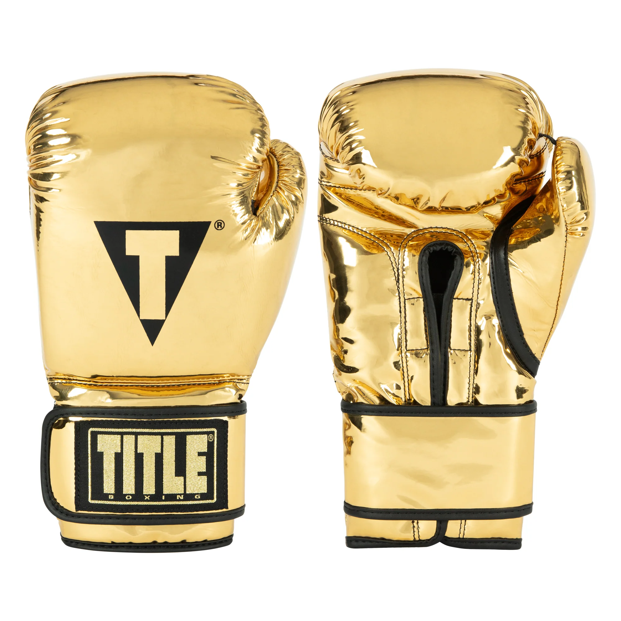 TITLE Boxing Limited Gold Pro Training Boxing Gloves
