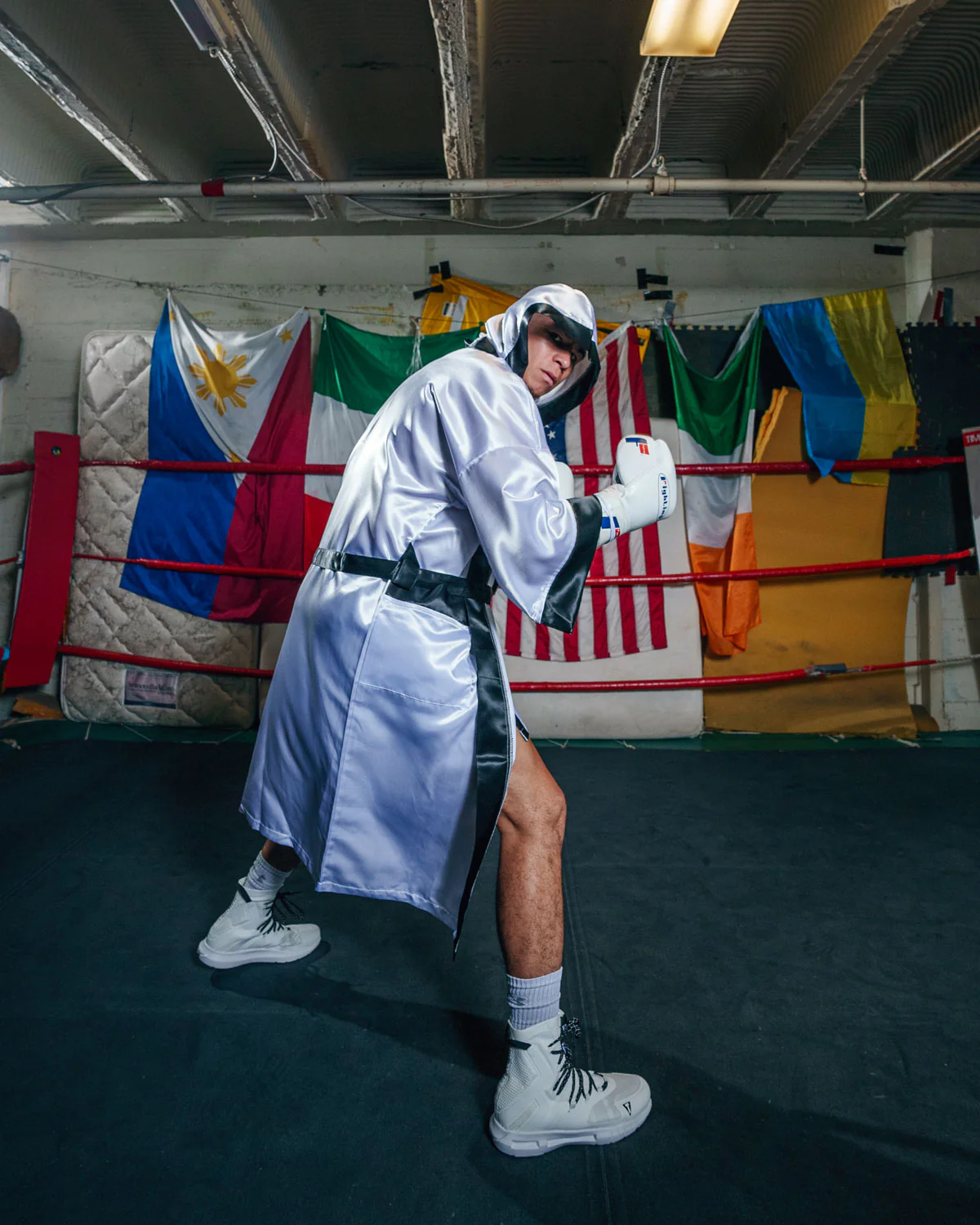 TITLE Boxing Pro Full Length Robe 3.0