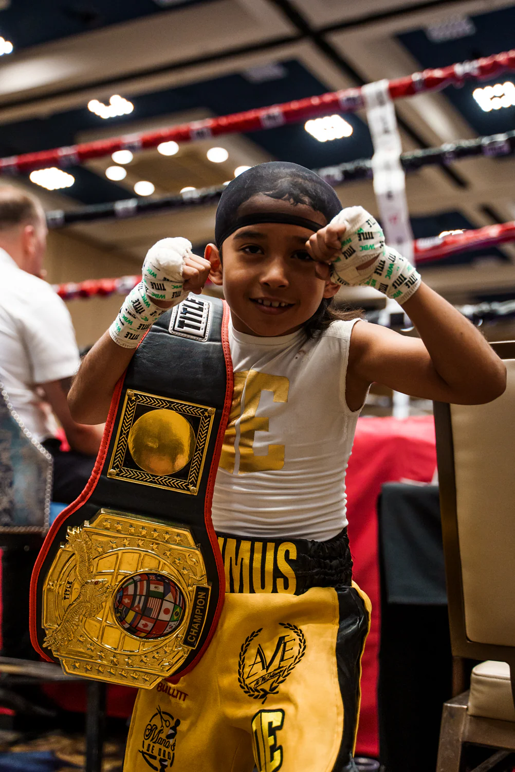 TITLE Boxing Triple Platinum Title Belt
