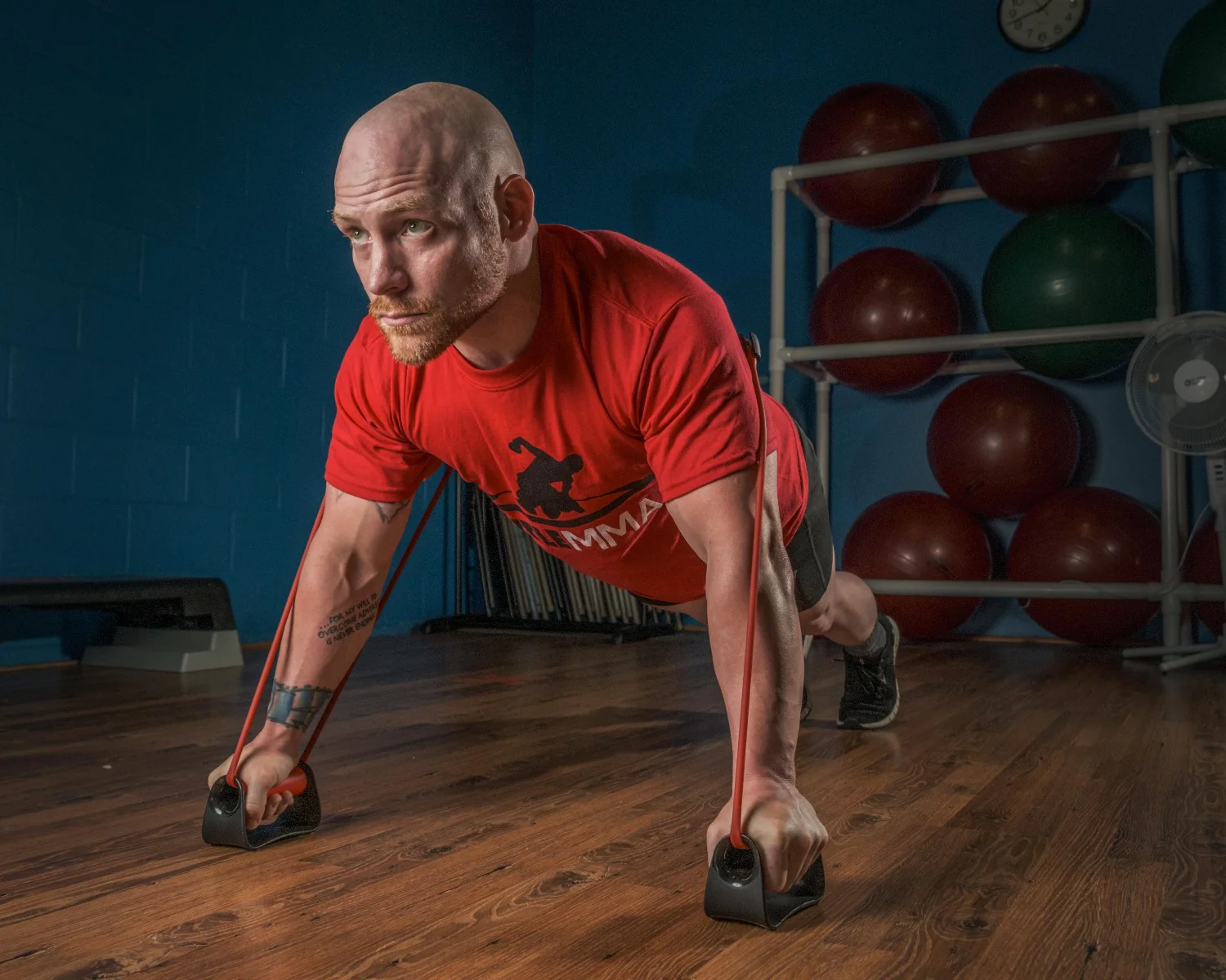 TITLE Boxing Power Push-Up Plus