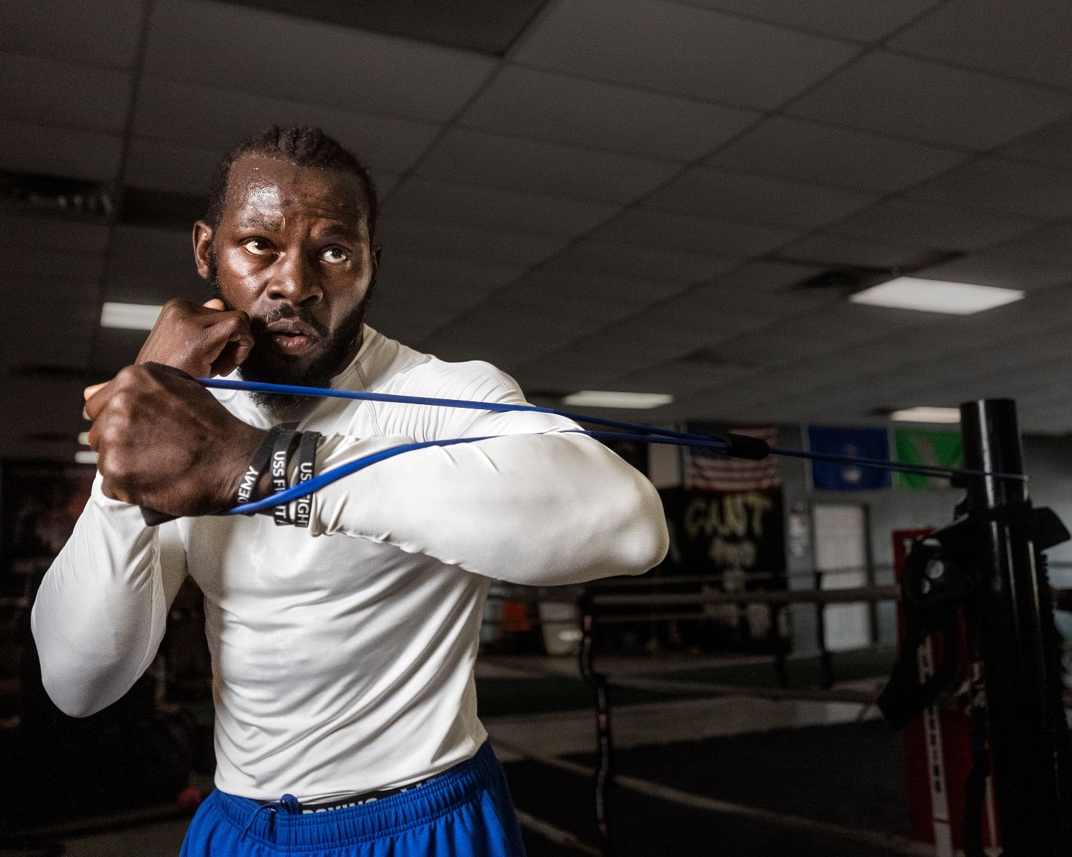 TITLE Boxing Figure Eight Elliptical Resistance Bands Set