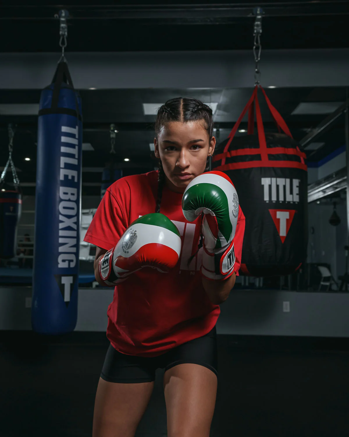 TITLE Boxing Infused Foam El Combate Mexico Training Boxing Gloves