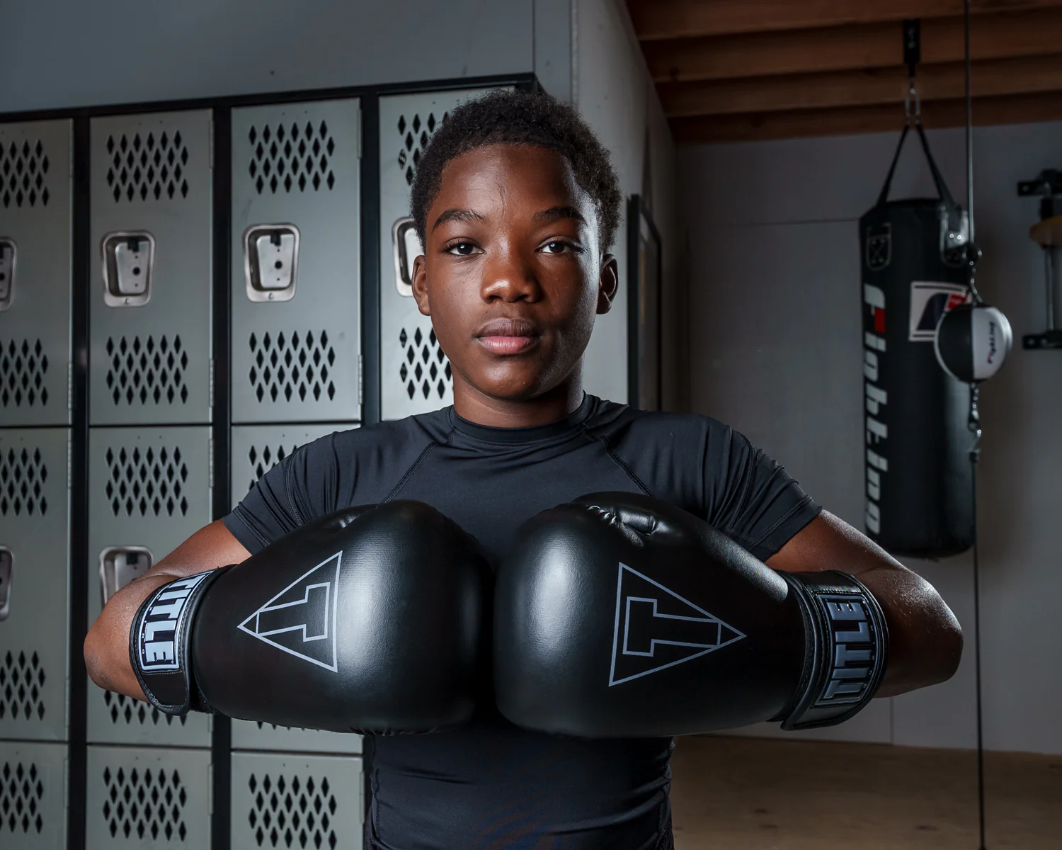 TITLE Boxing Vegan Fitness Bag Boxing Gloves