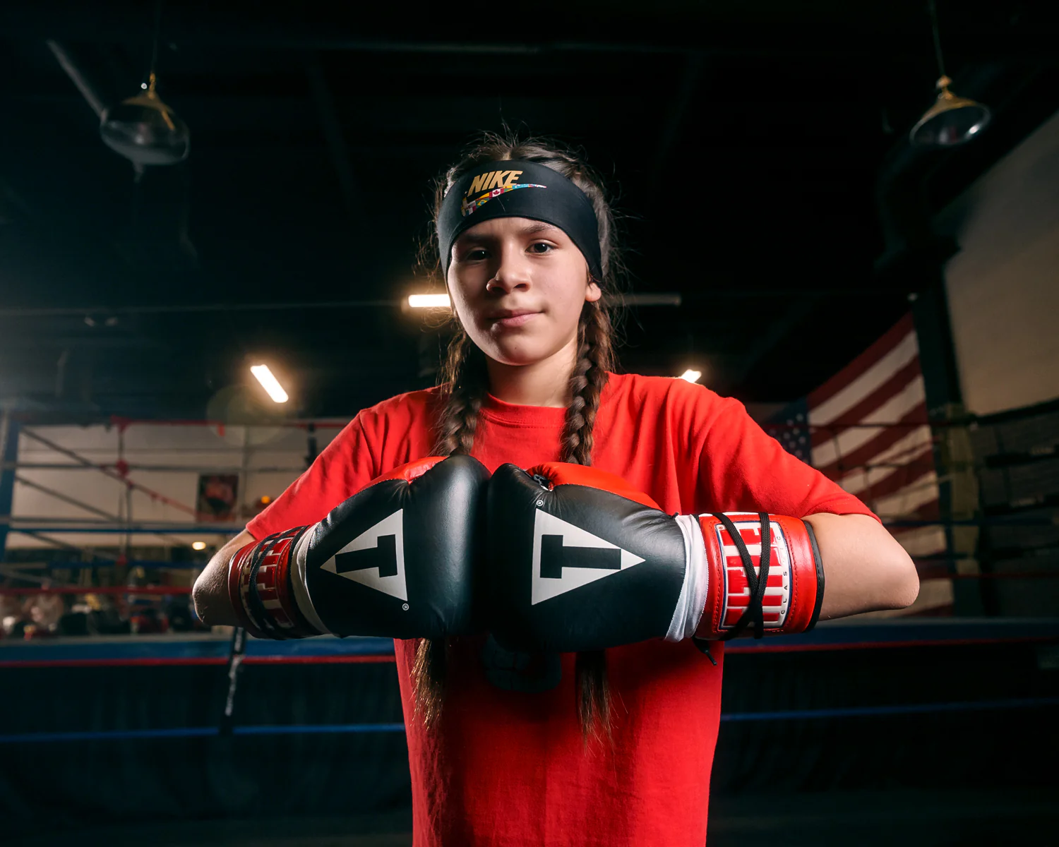 TITLE Classic Pro Fight Boxing Gloves