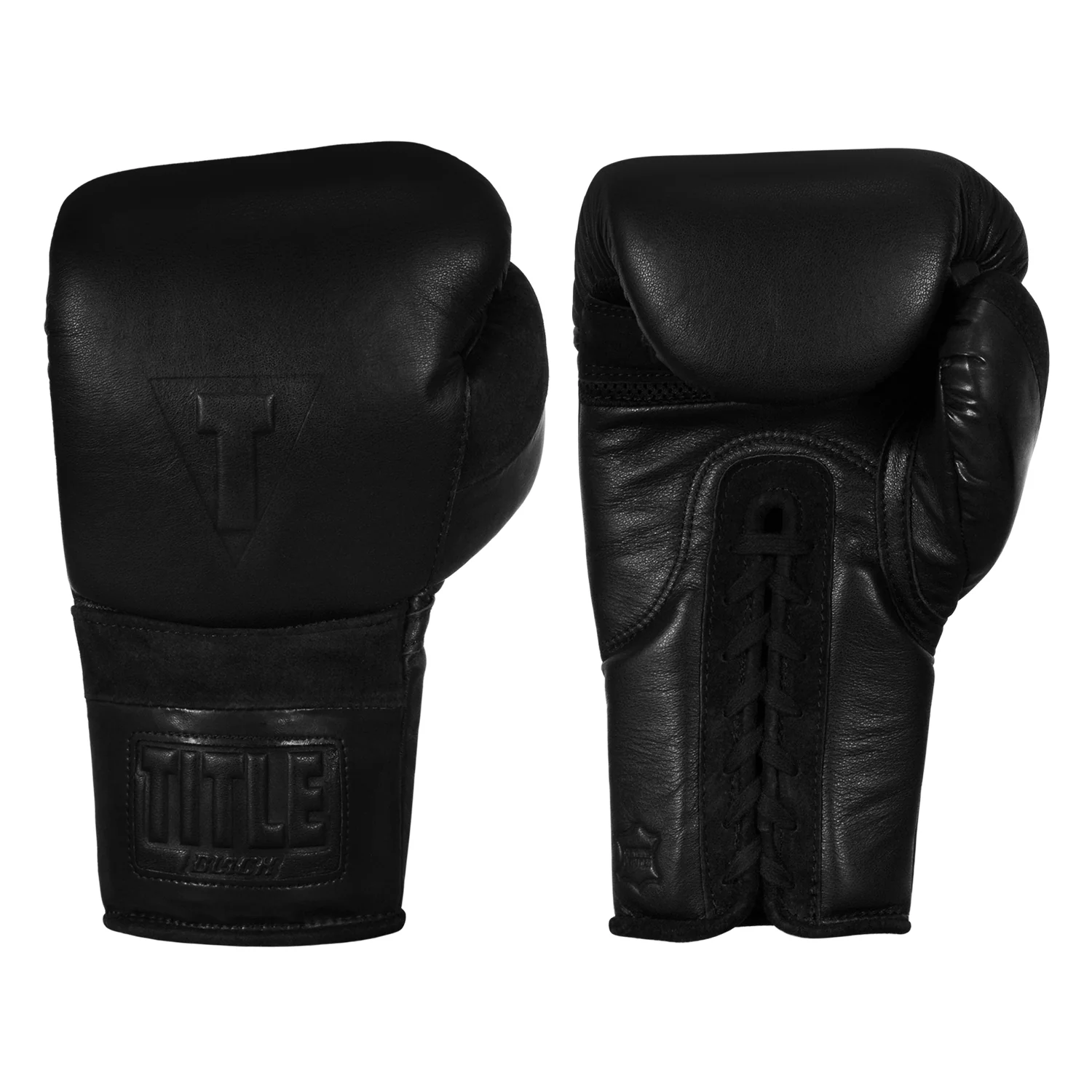 TITLE Black Lace Sparring Boxing Gloves 2.0