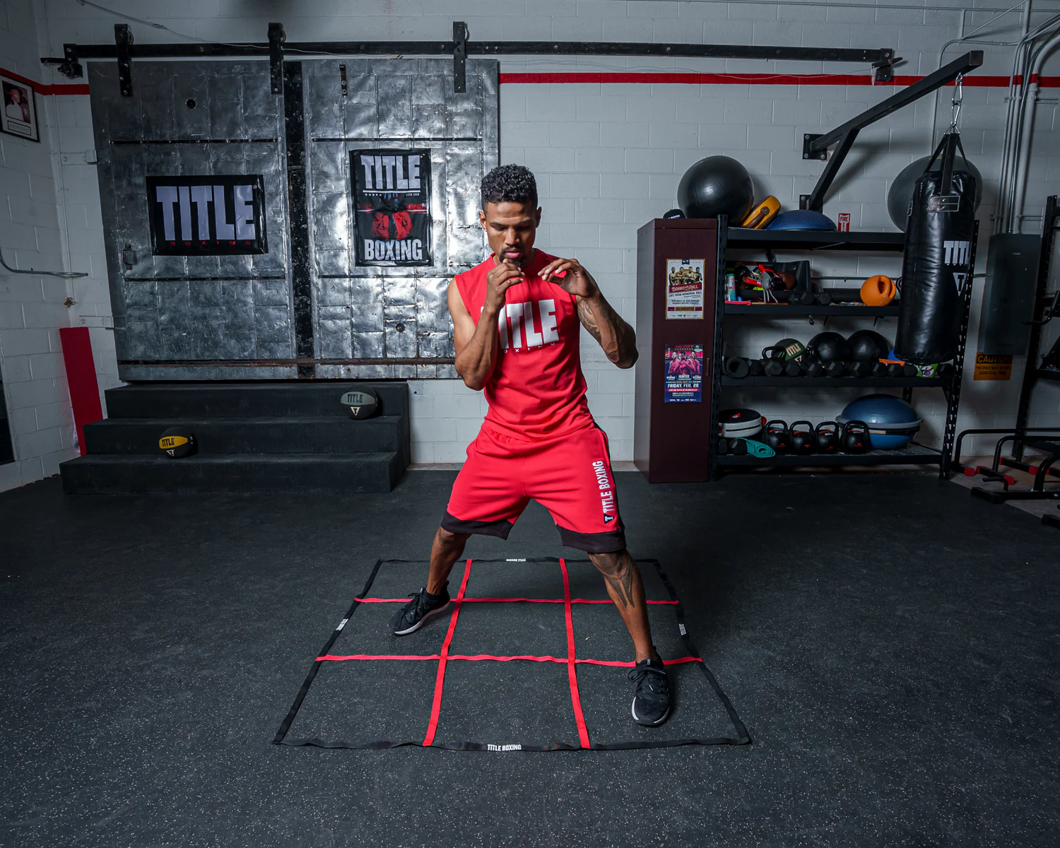 TITLE Boxing Agility Cube