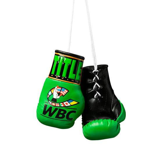 WBC by TITLE Boxing Mini Boxing Gloves
