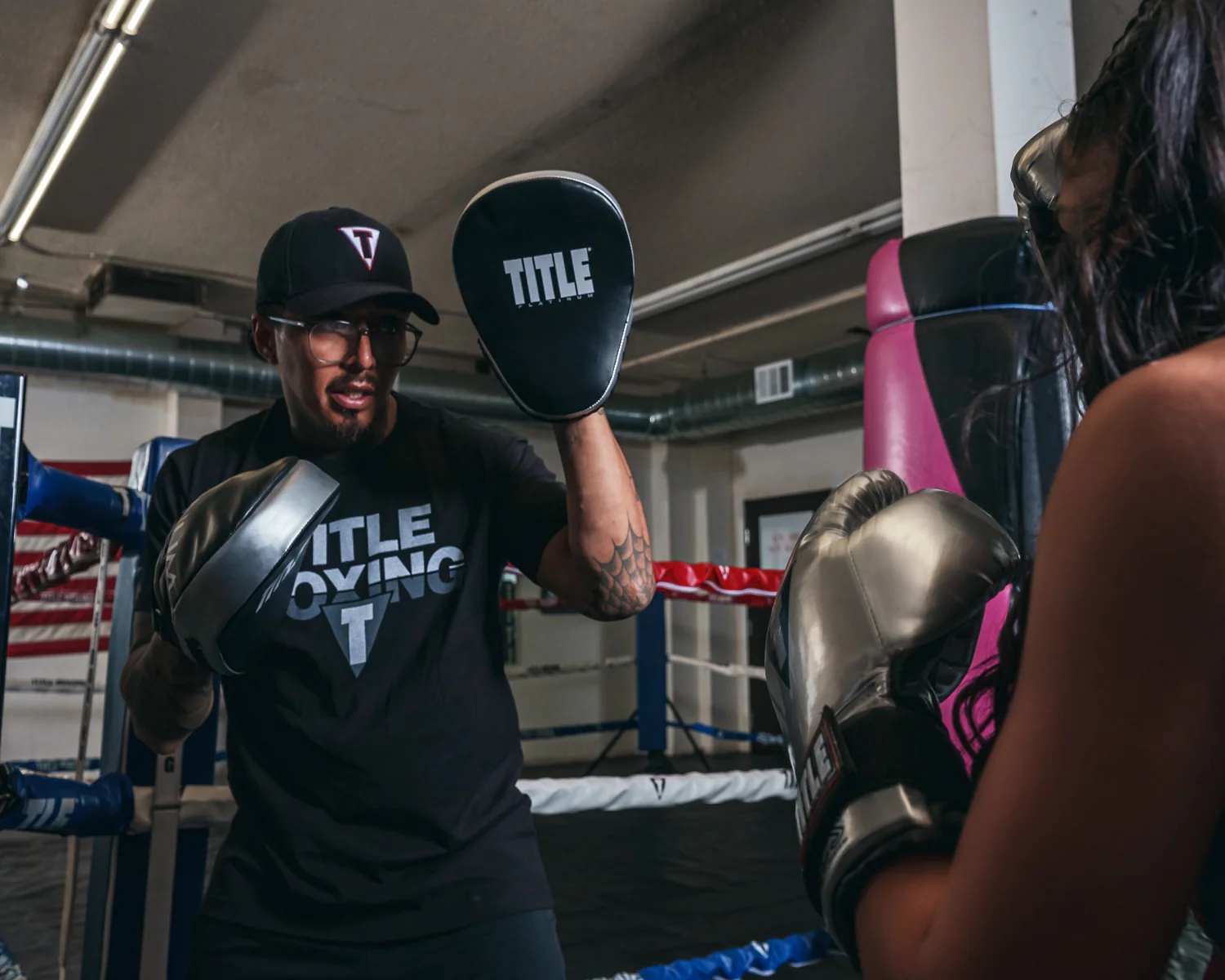 TITLE Platinum Prolific Punch Mitts