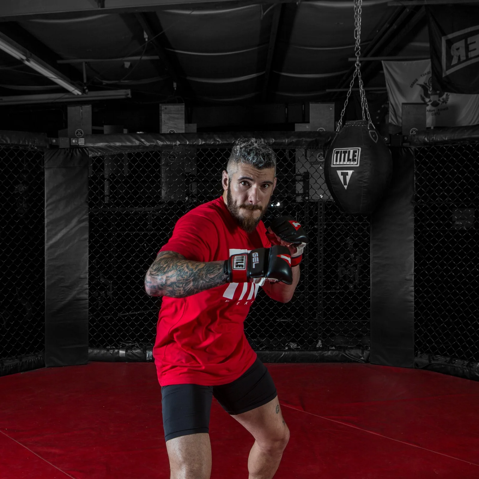 TITLE MMA Blank Cage Bumper Pad