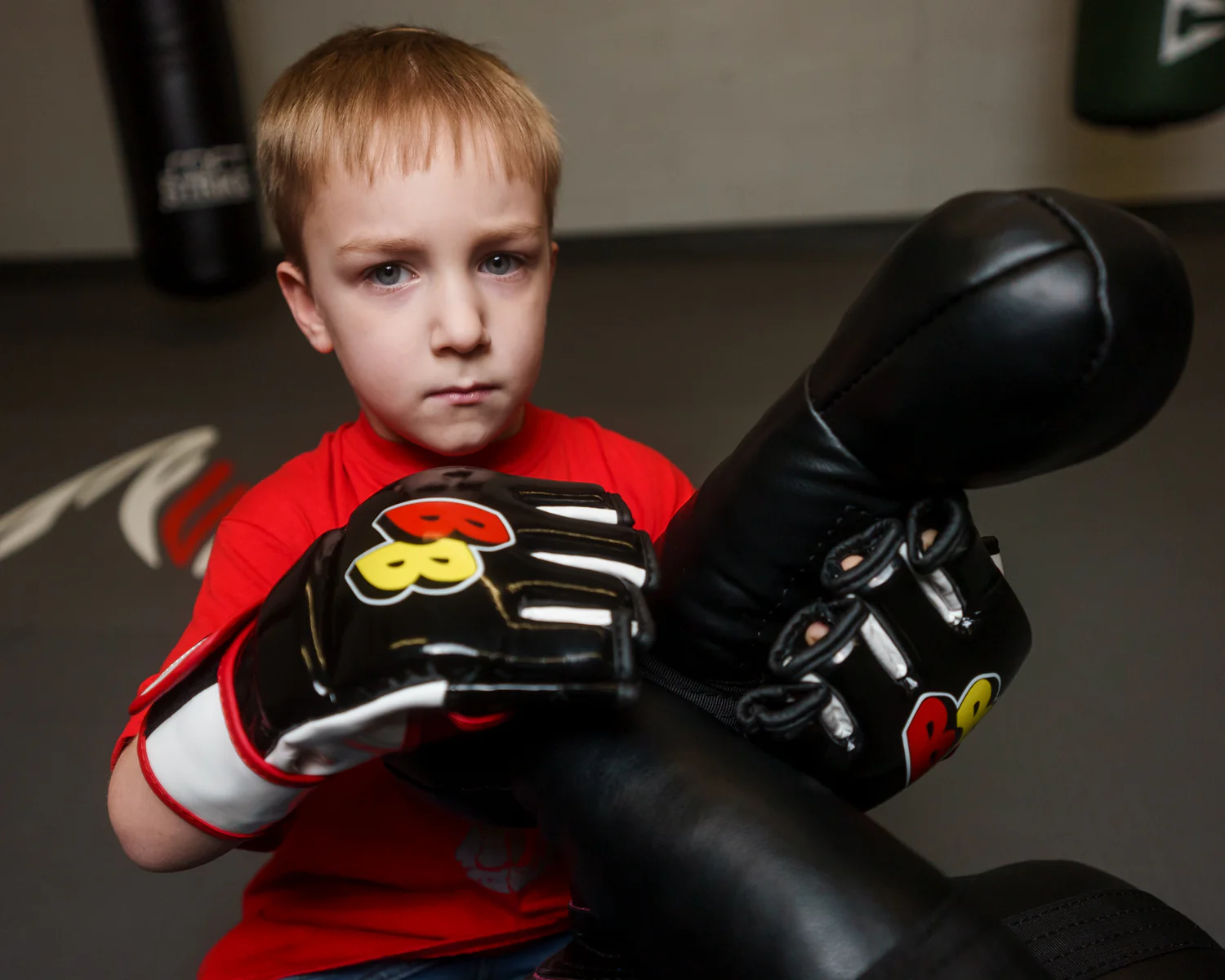 BOOM BOOM Boxing Bomber Youth MMA Gloves