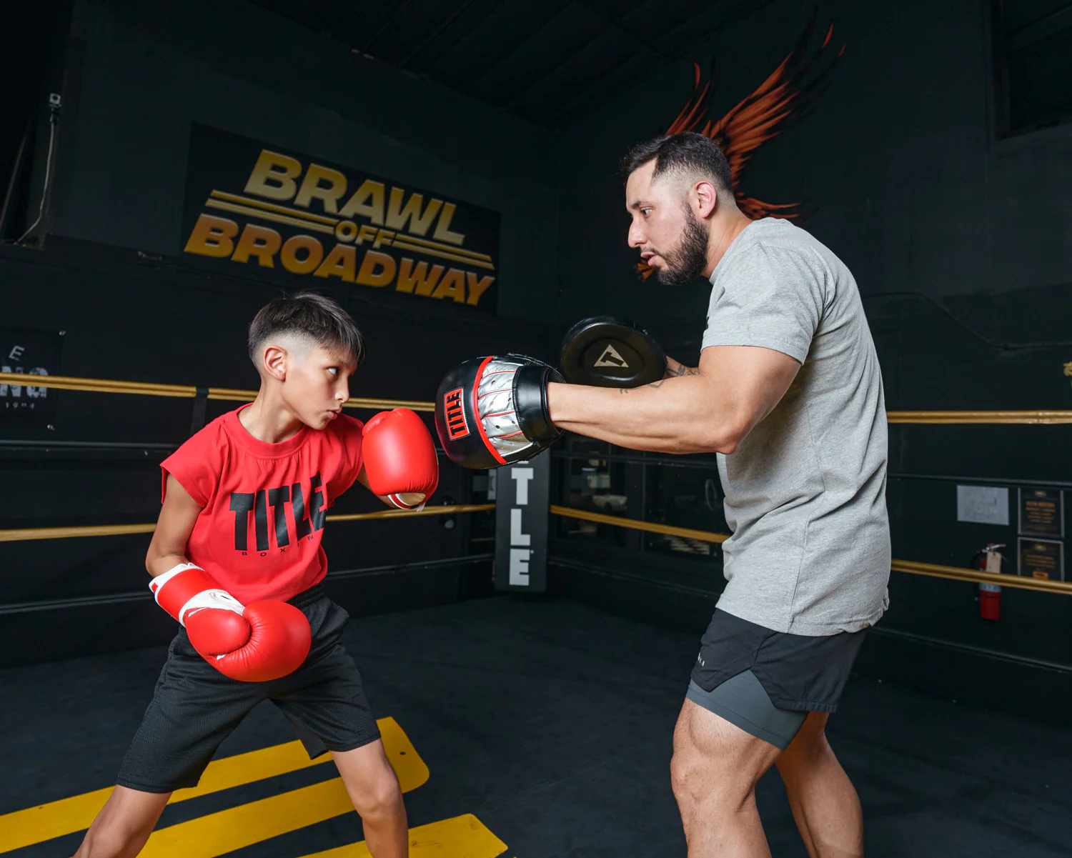 TITLE Boxing Valiant Micro Mitts