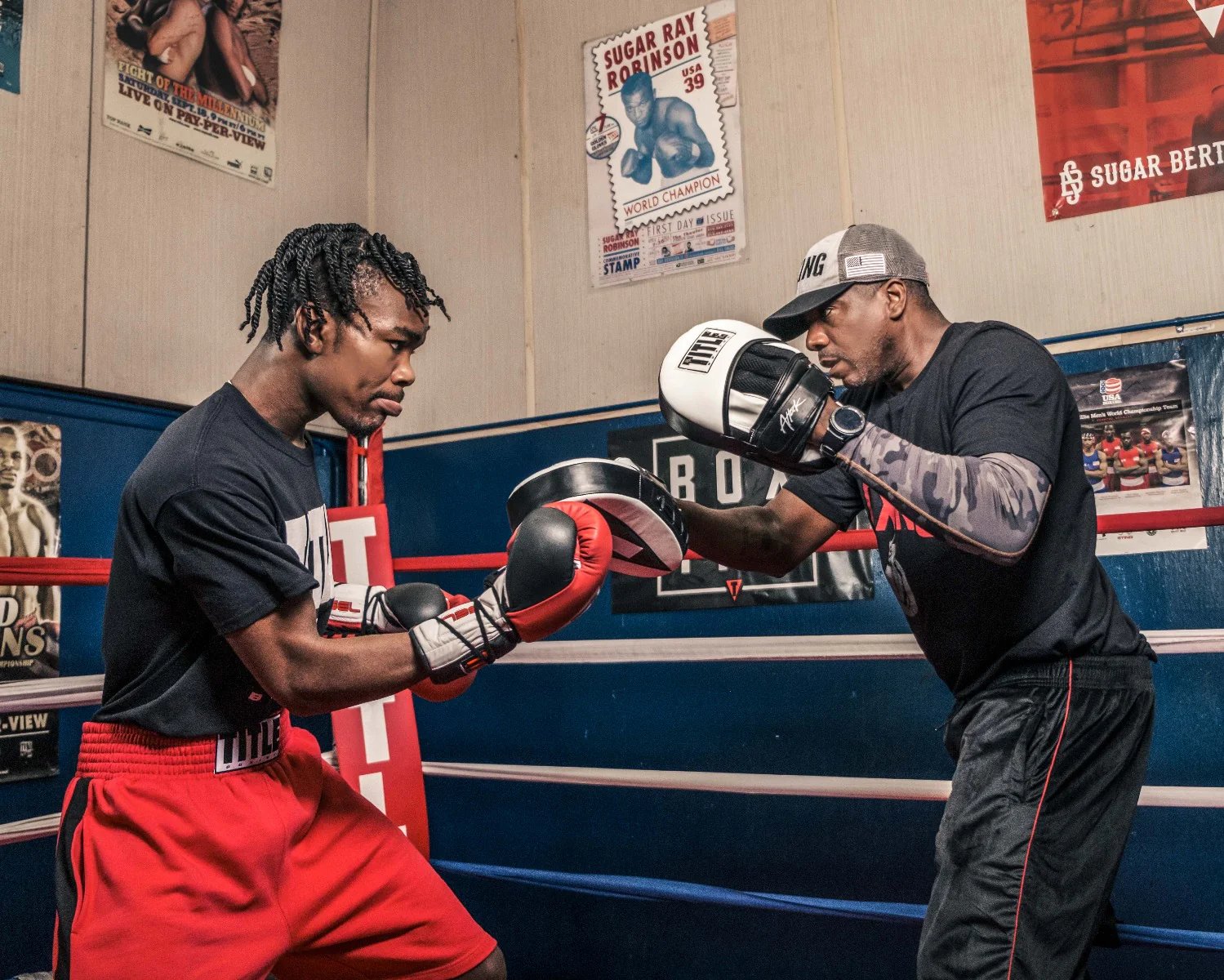 TITLE Boxing Attack “Big-T” Punch Mitts 2.0