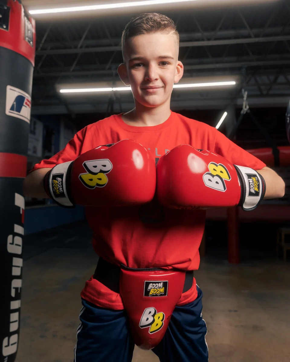 BOOM BOOM Boxing Battle Youth Groin Protector