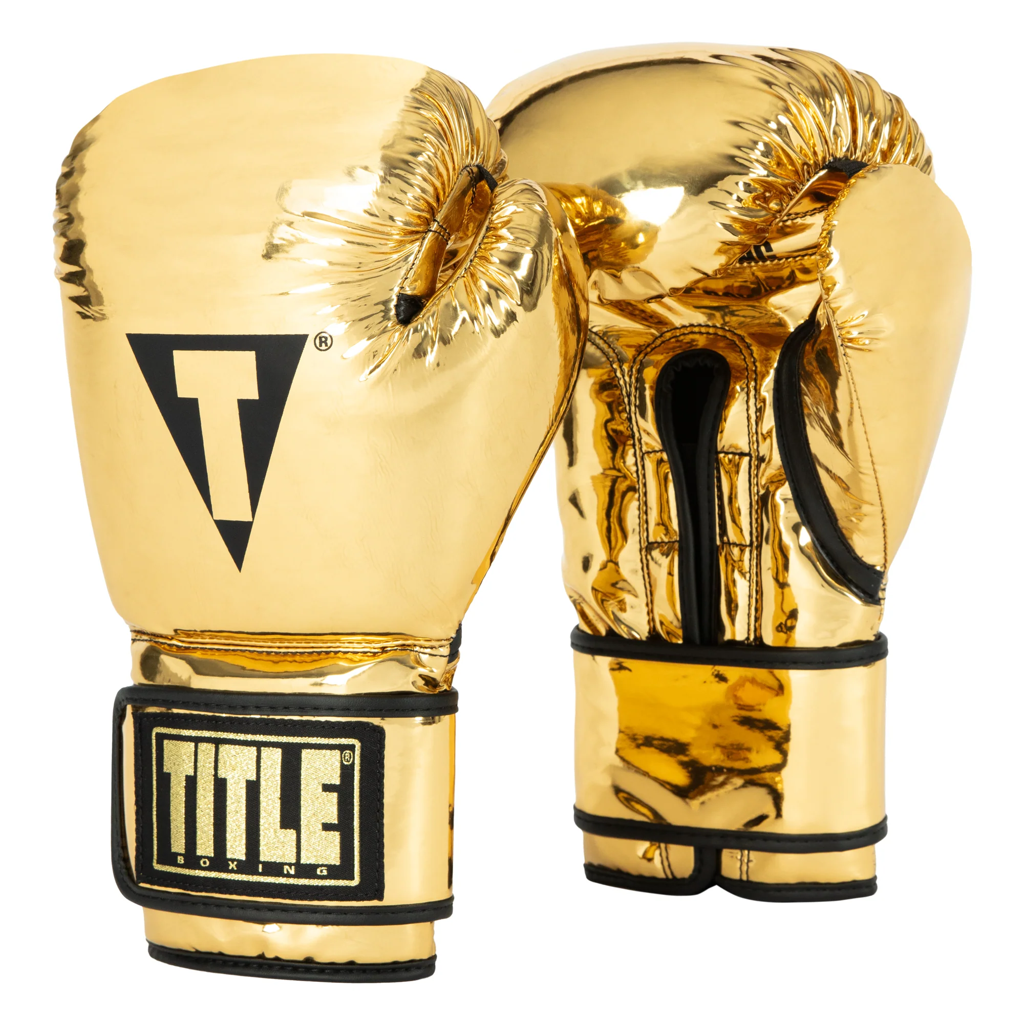 TITLE Boxing Limited Gold Pro Training Boxing Gloves