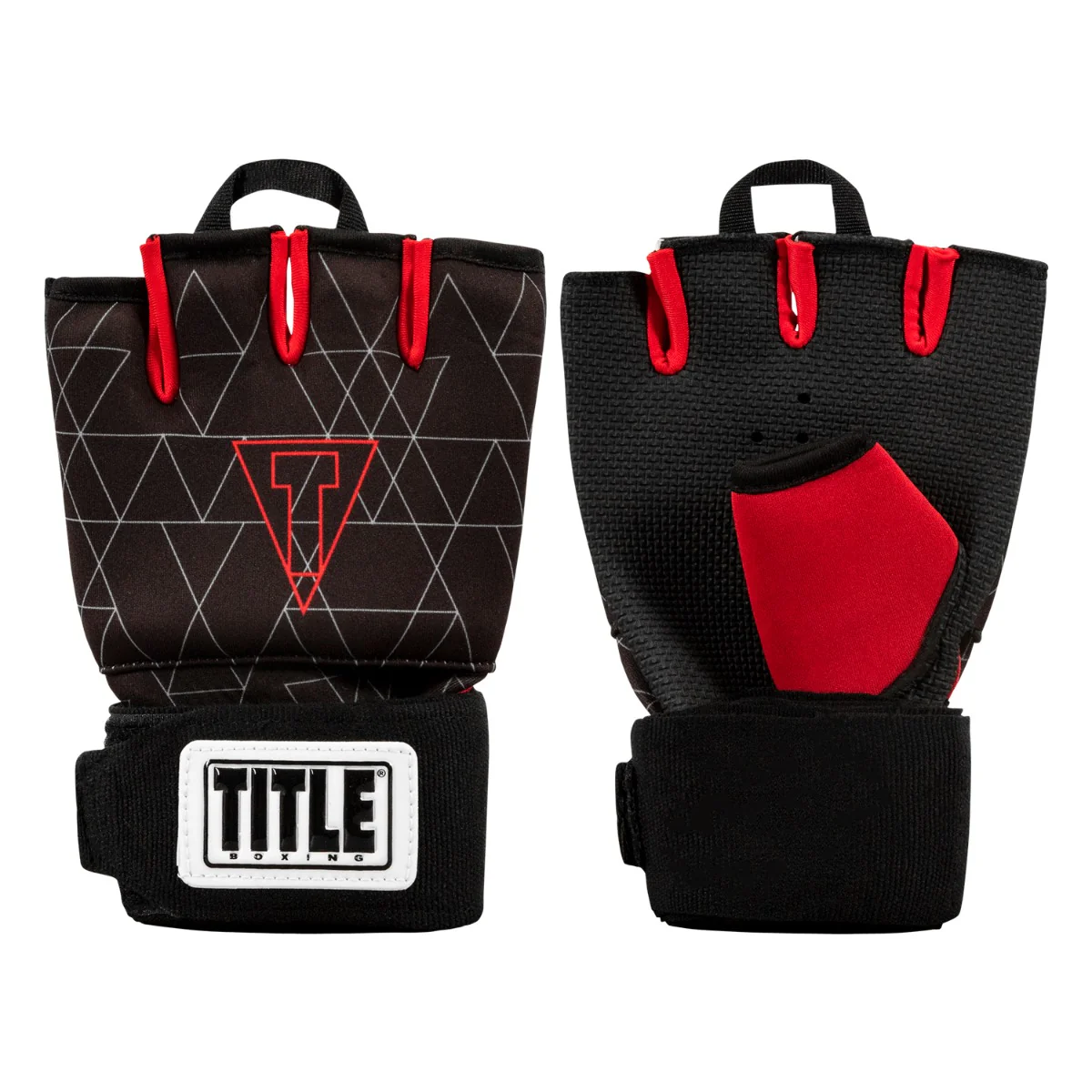TITLE Boxing Defender Sublimated Glove Wraps