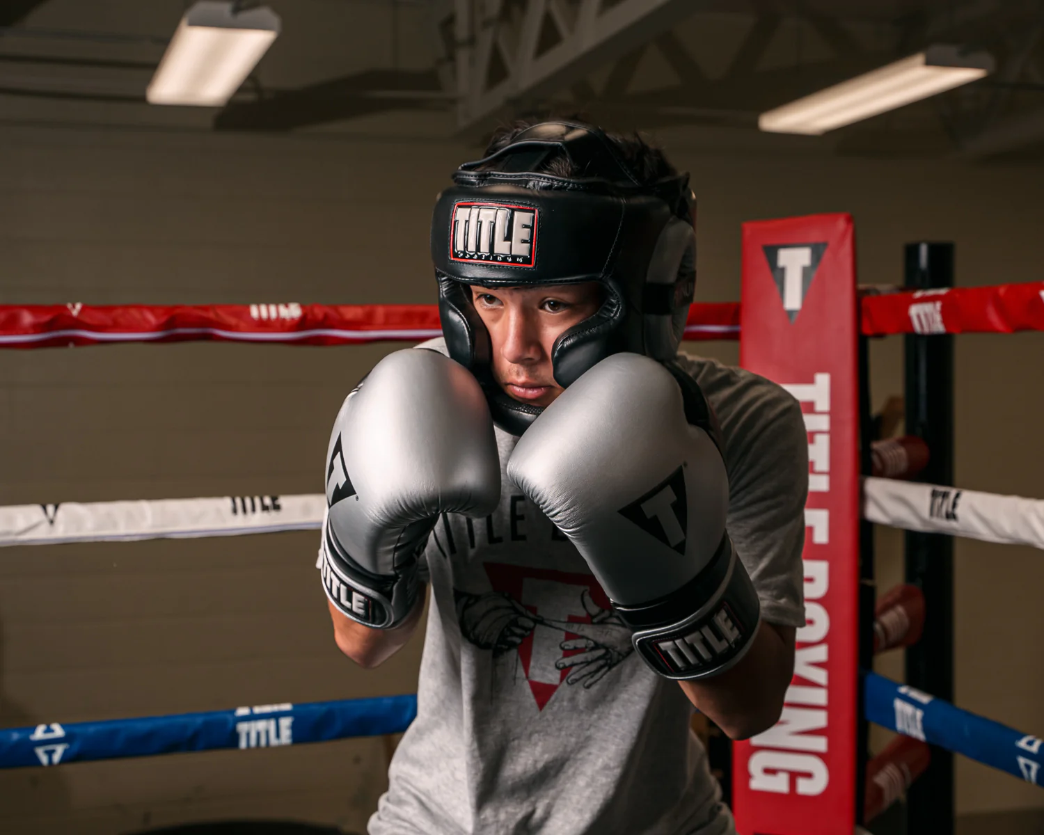 TITLE Platinum Premier Full Training Headgear 2.0