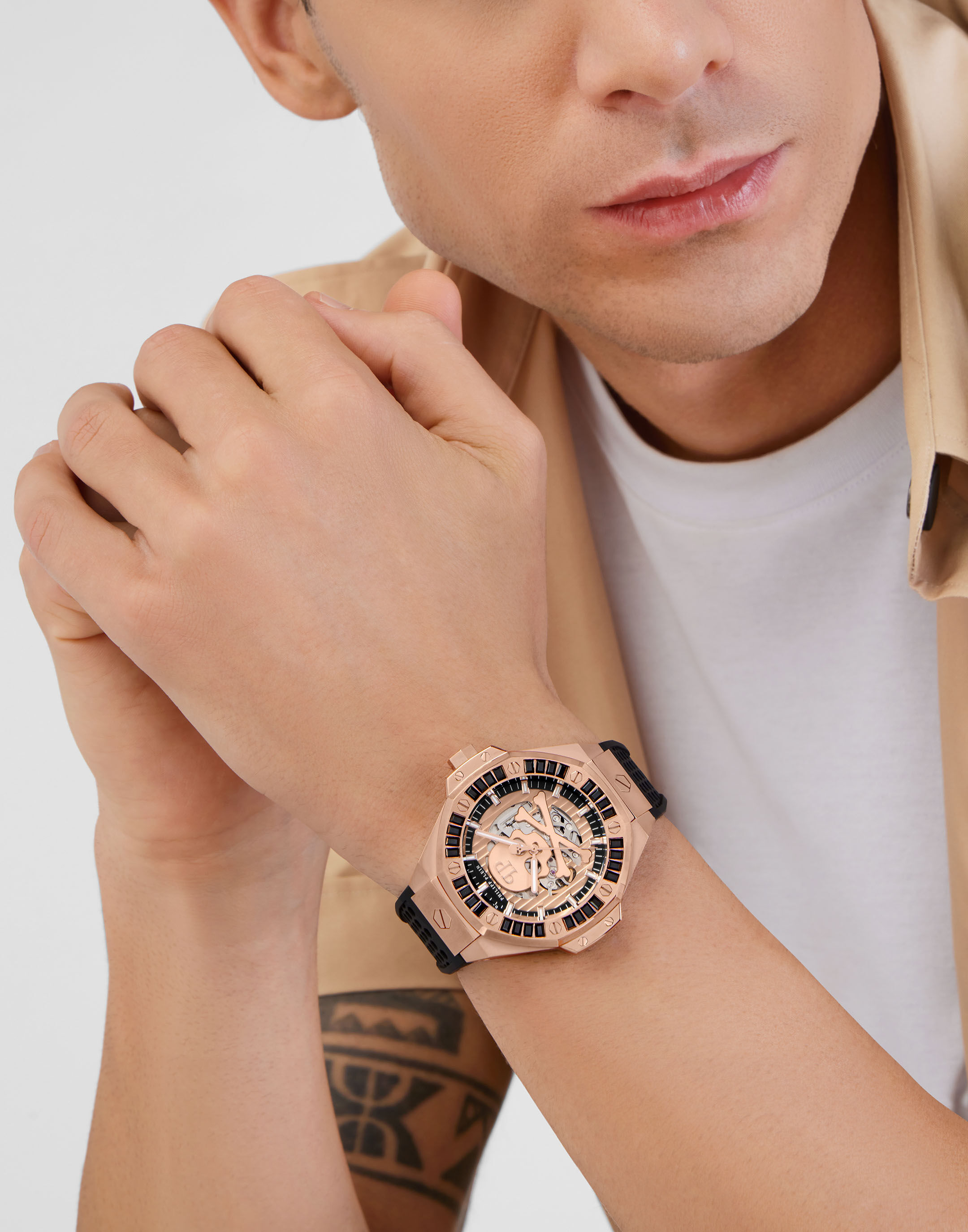 PHILPP PLEIN $keleton Royal Stainless Steel Watches