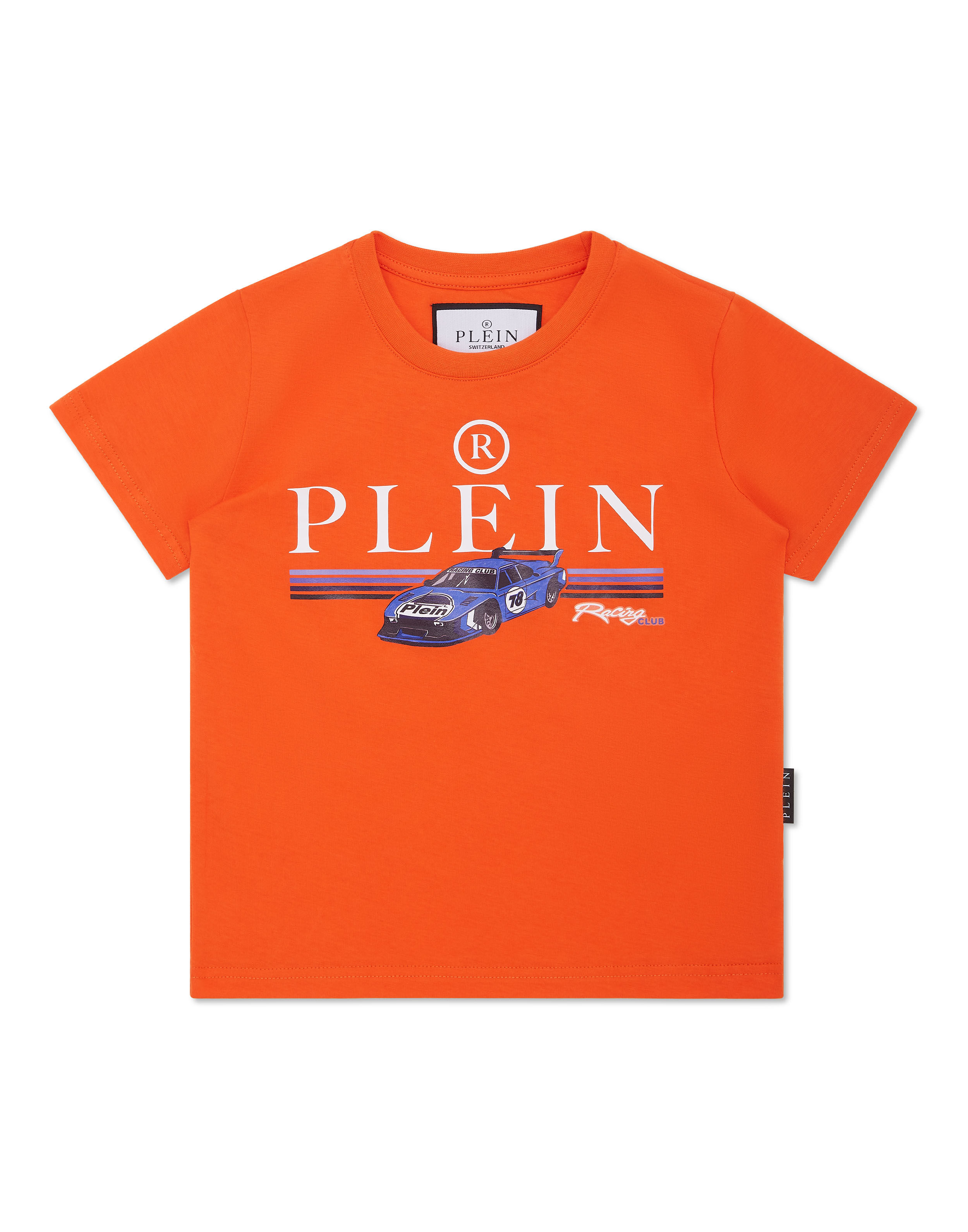 PHILPP PLEIN Jersey T-shirt Round Neck SS Cars Racing