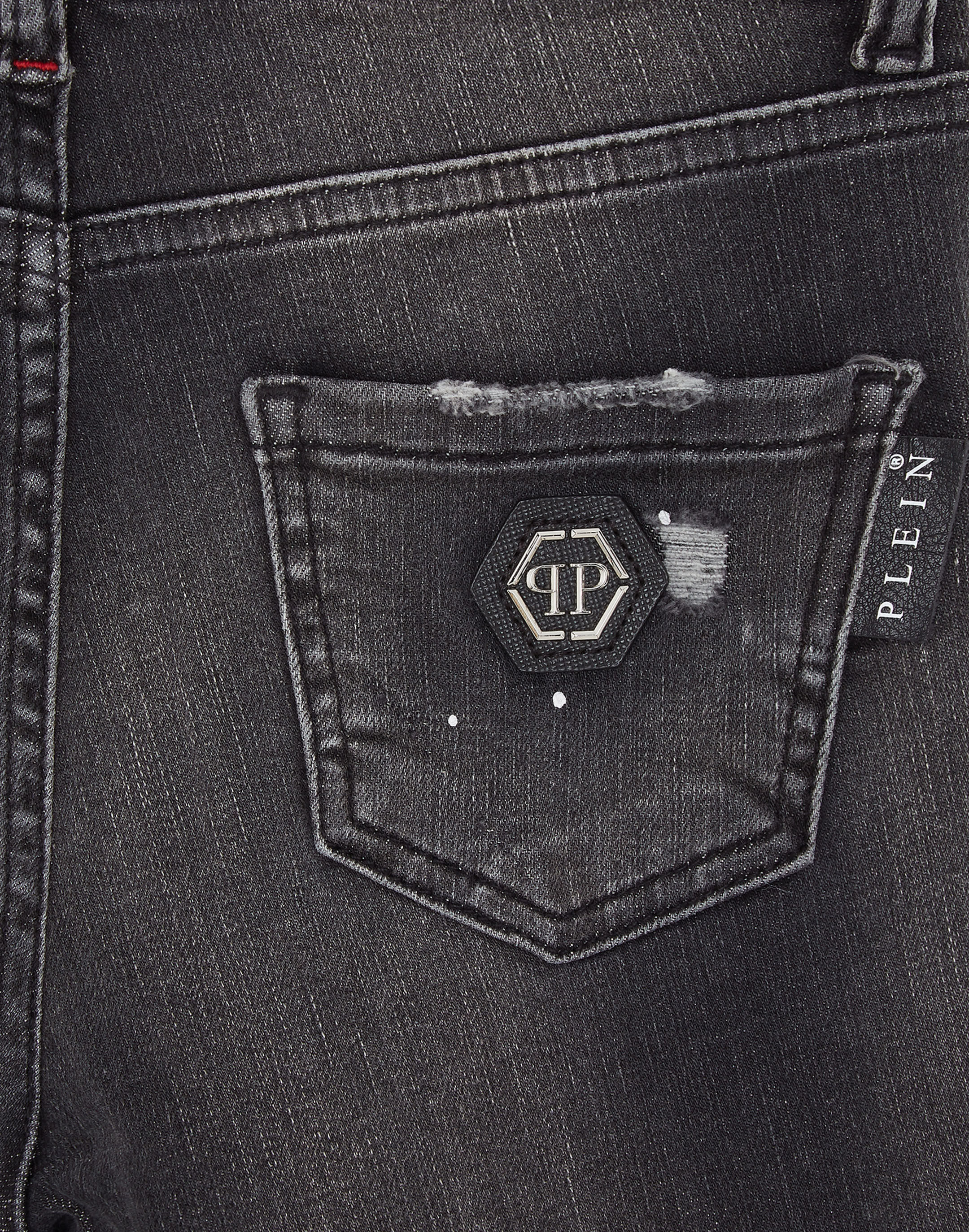 PHILPP PLEIN Regular Fit Premium Jeans Bulldogs