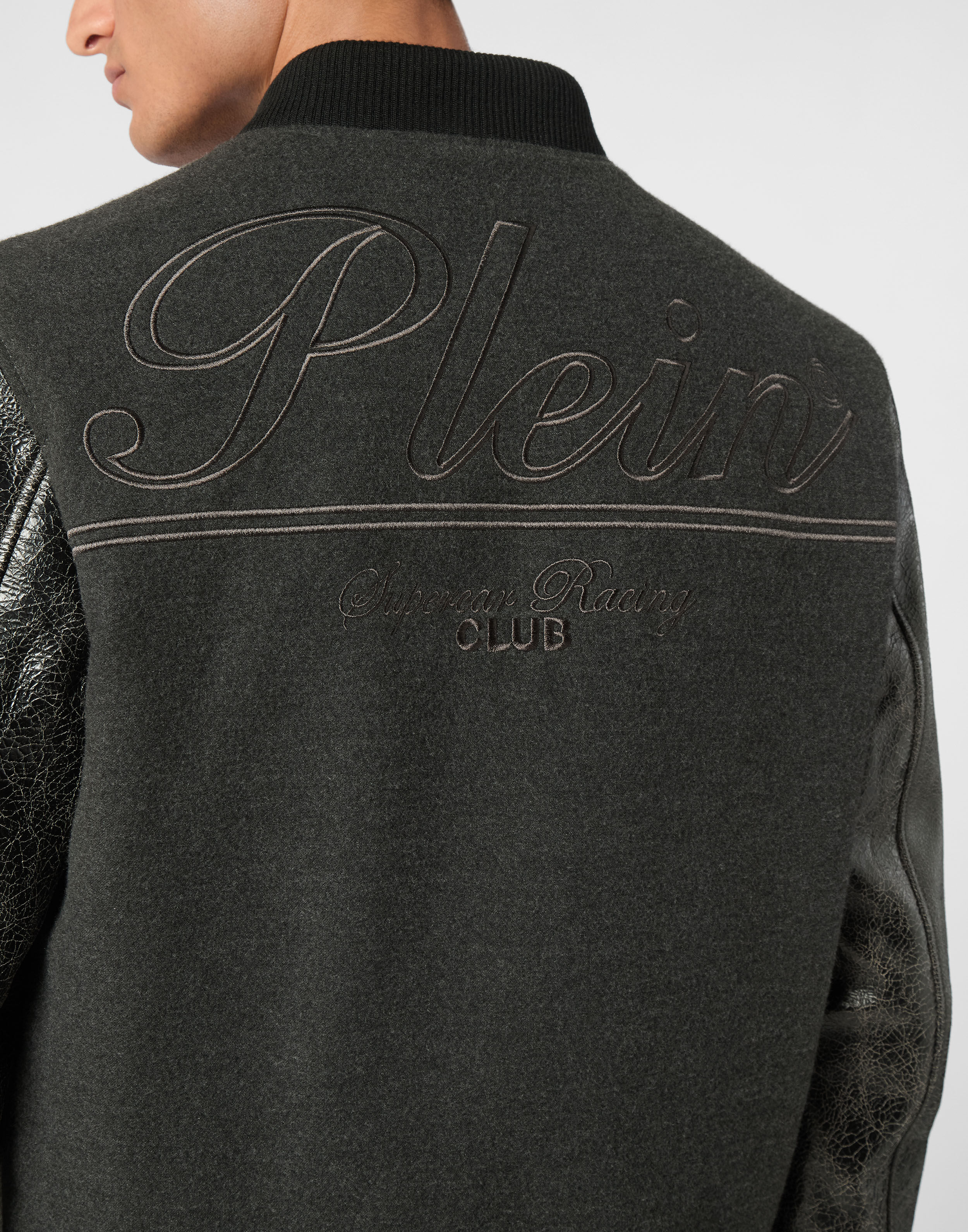 PHILPP PLEIN College Bomber Jacket LS Plein Club