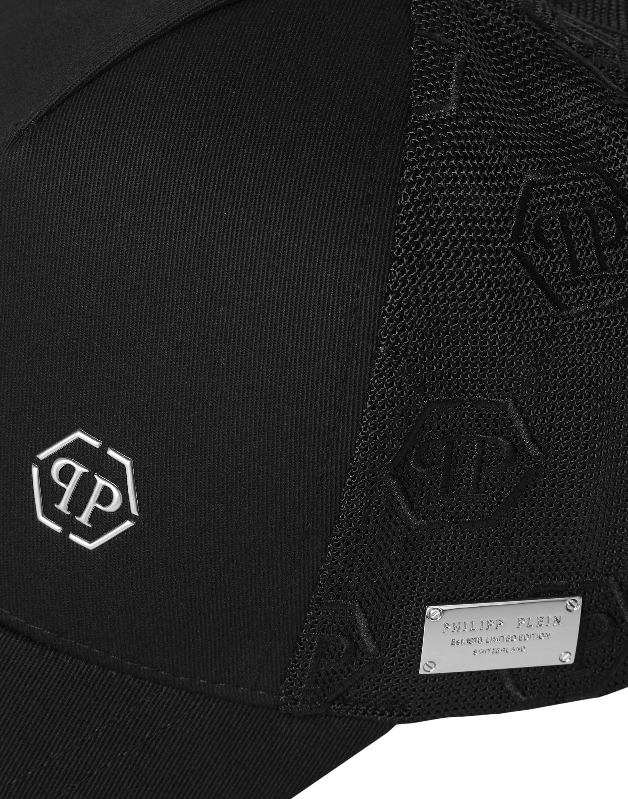 PHILPP PLEIN Baseball Cap Hexagon