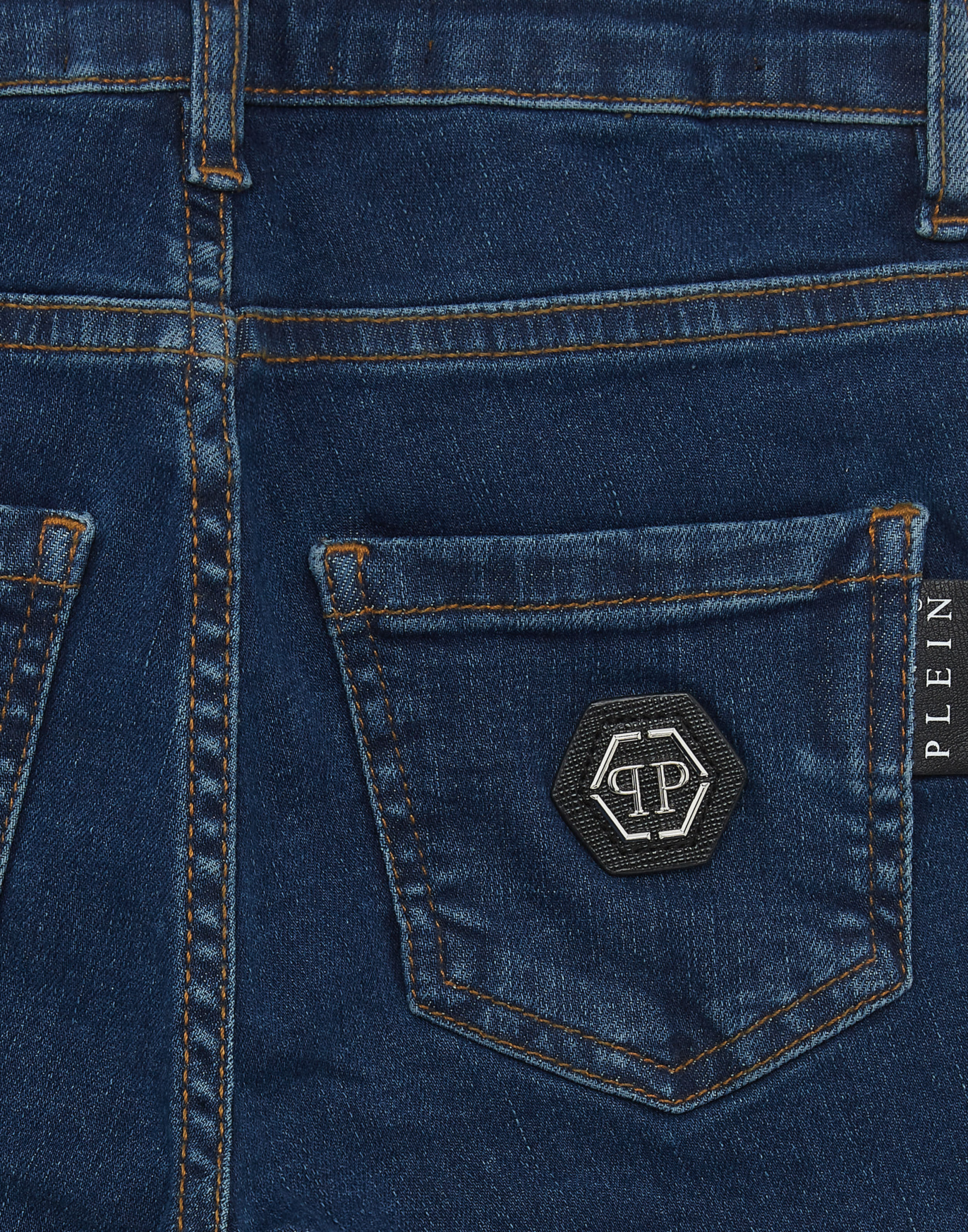 PHILPP PLEIN Denim Regular Fit Trousers