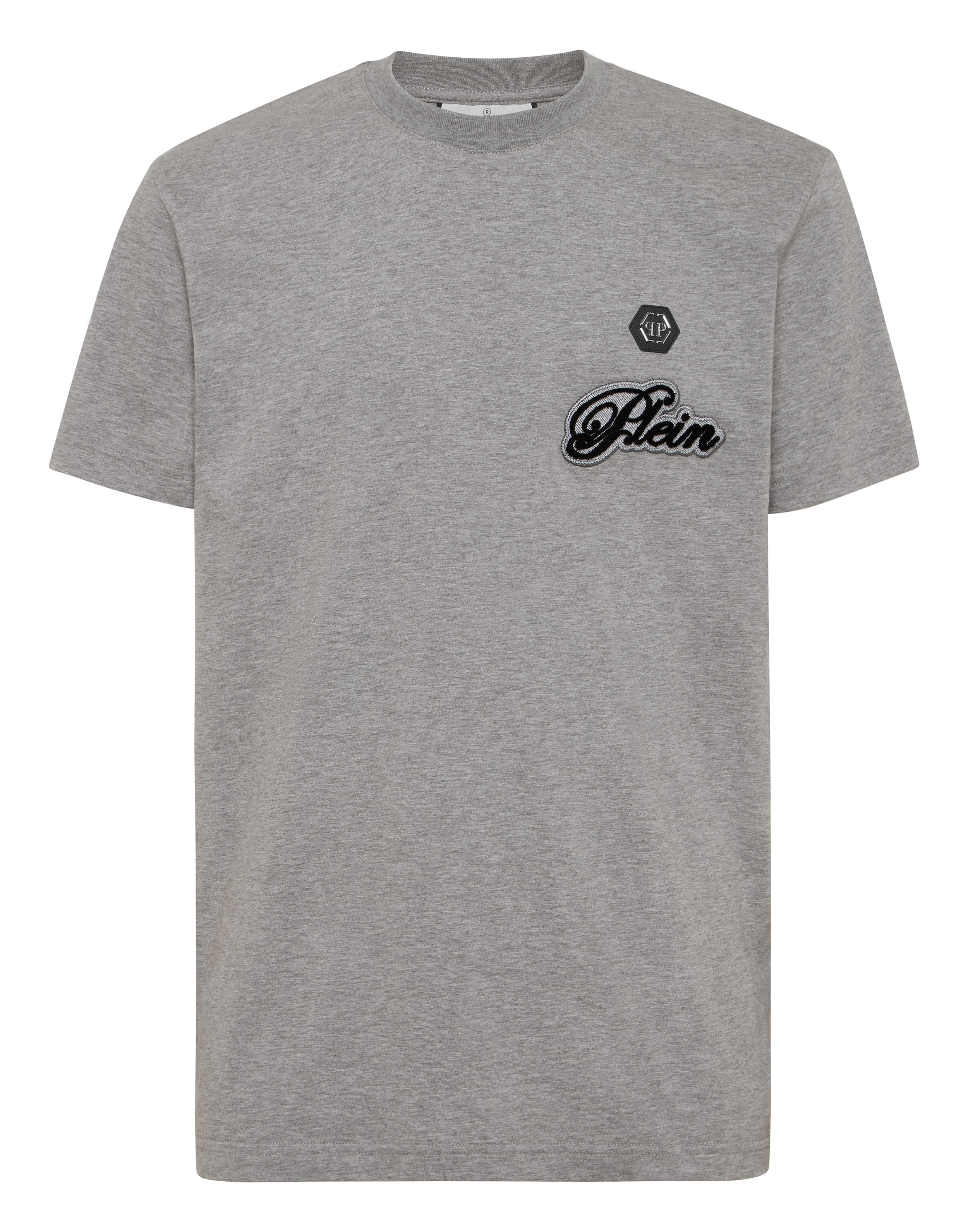 PHILPP PLEIN Round Neck T-Shirt Basic Signature