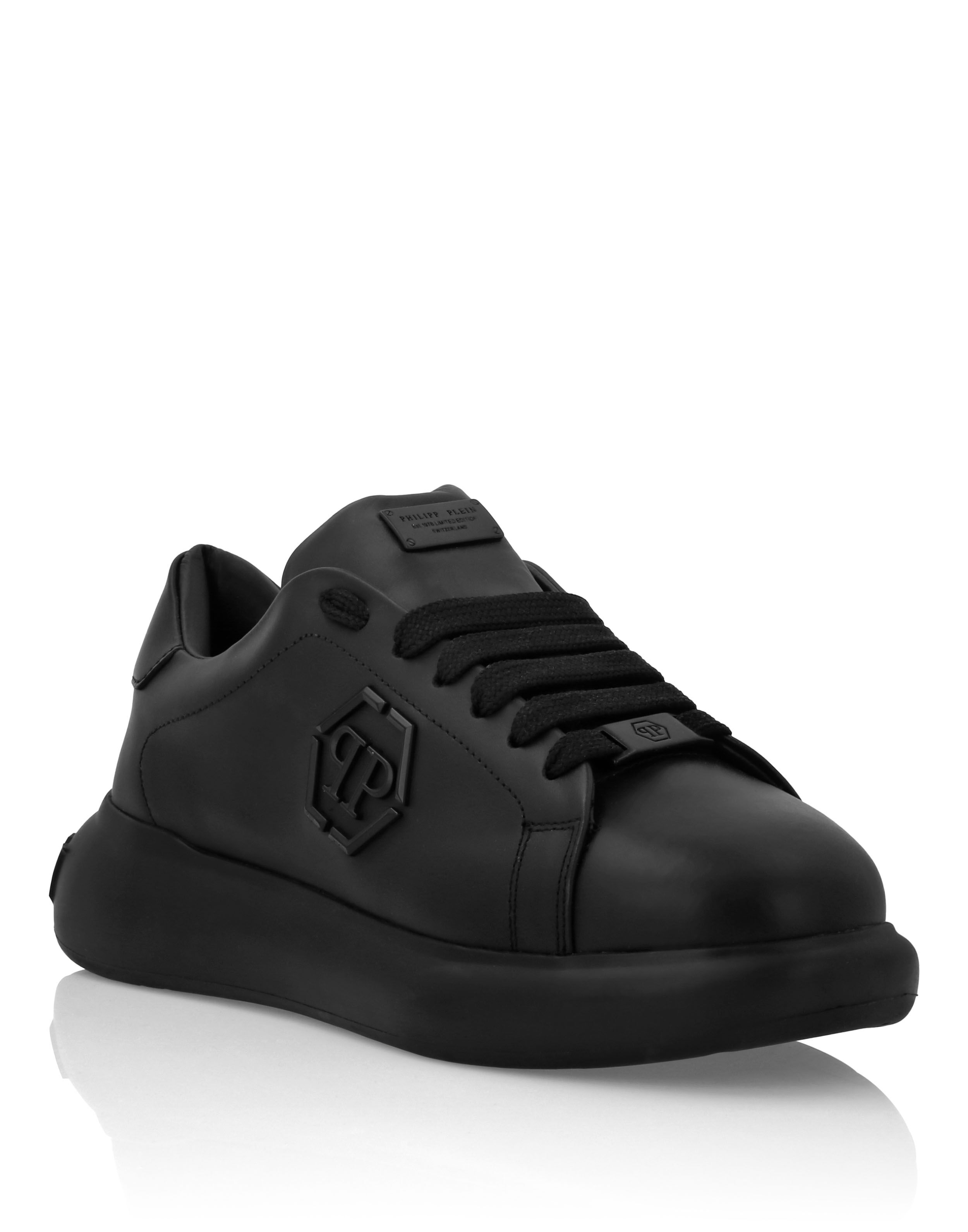 PHILPP PLEIN Low Top Sneakers New Basic Hexagon