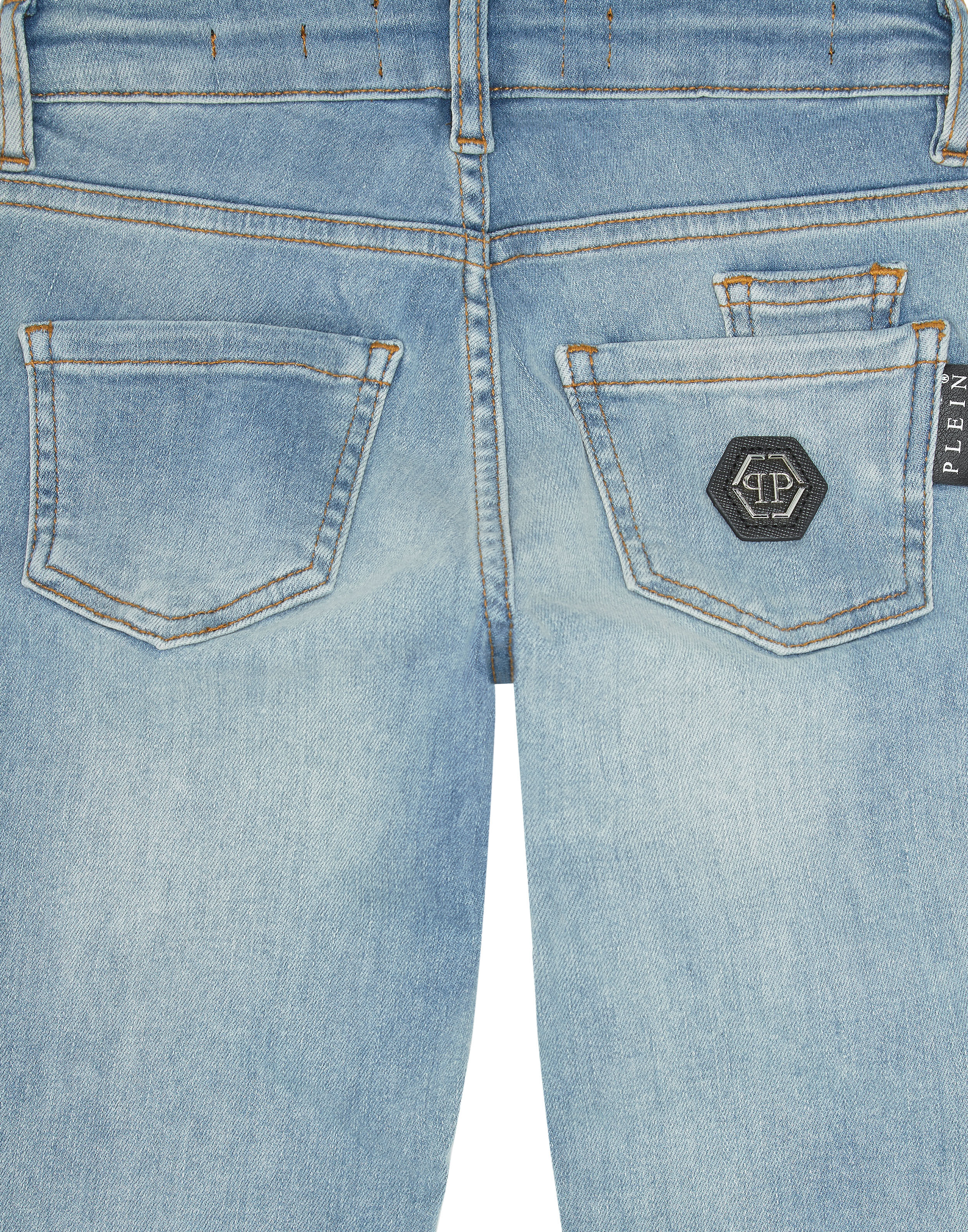 PHILPP PLEIN Denim Regular Fit Trousers