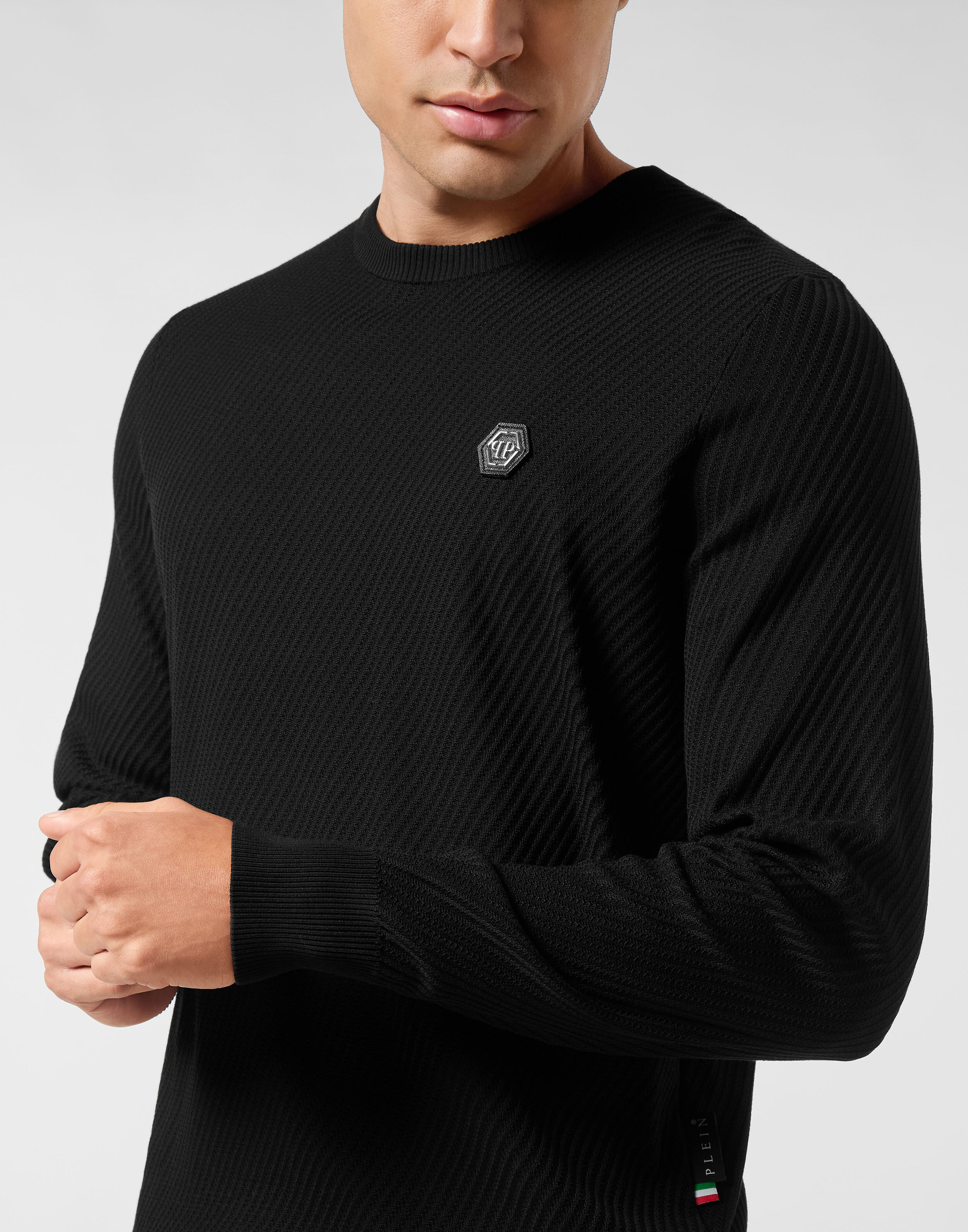PHILPP PLEIN Round Neck Pullover