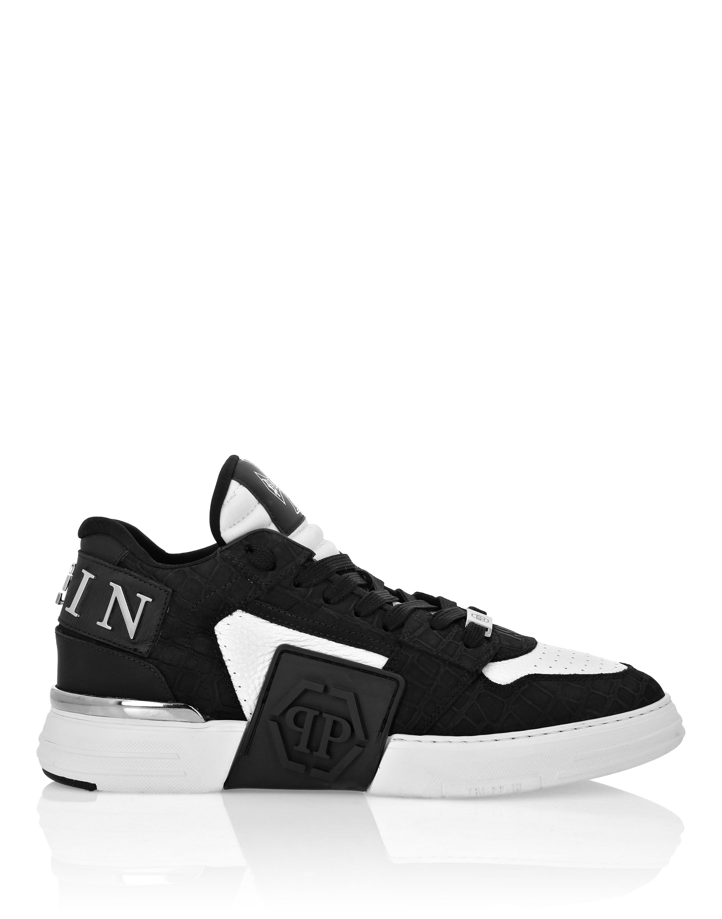 PHILPP PLEIN Low Top Sneakers Phantom Cocco