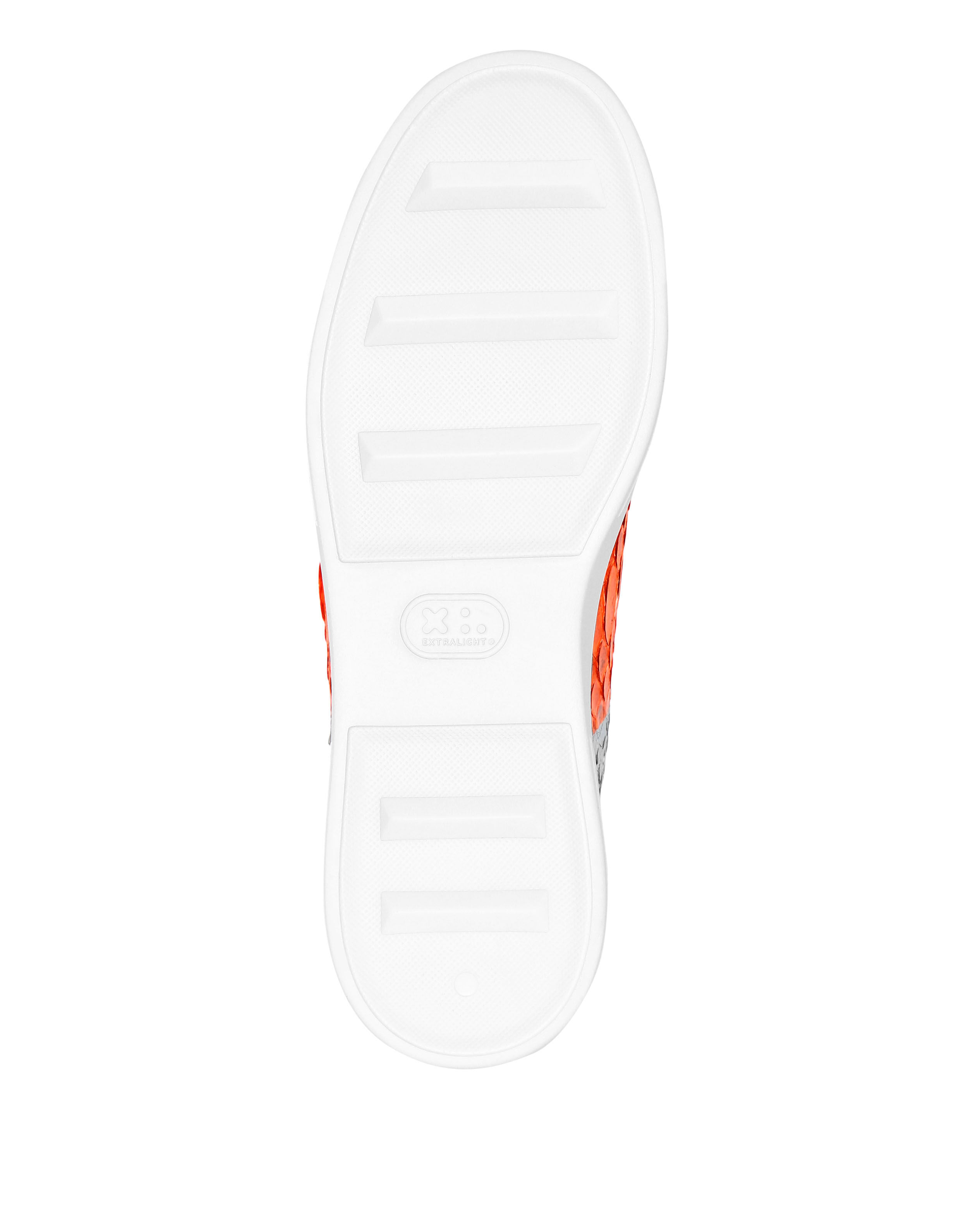 PHILPP PLEIN Python Lo-Top Sneakers