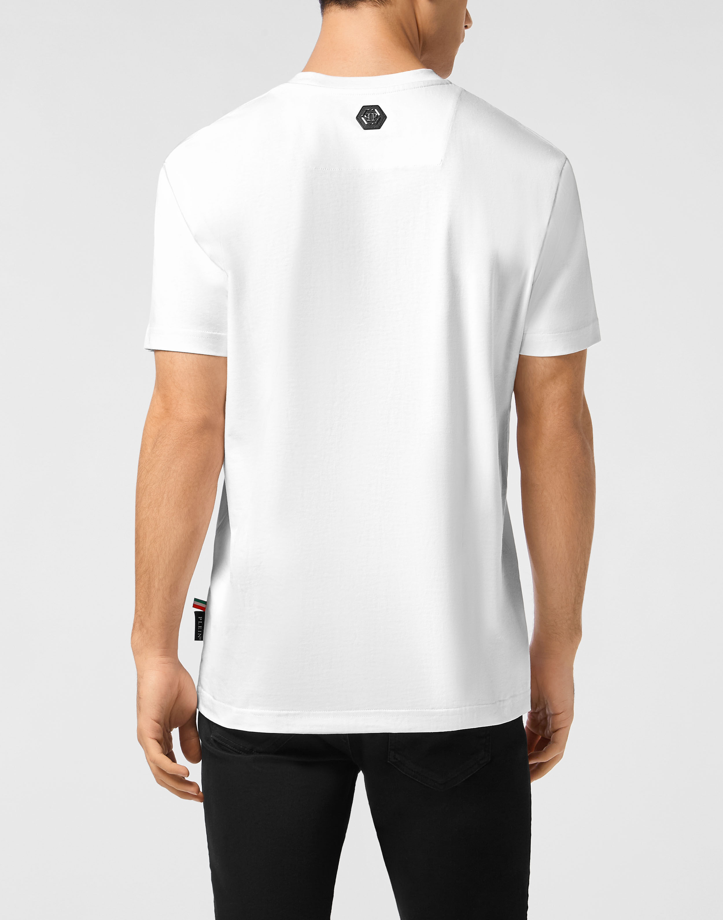PHILPP PLEIN Heavy Cotton T-Shirt Teddy Bear