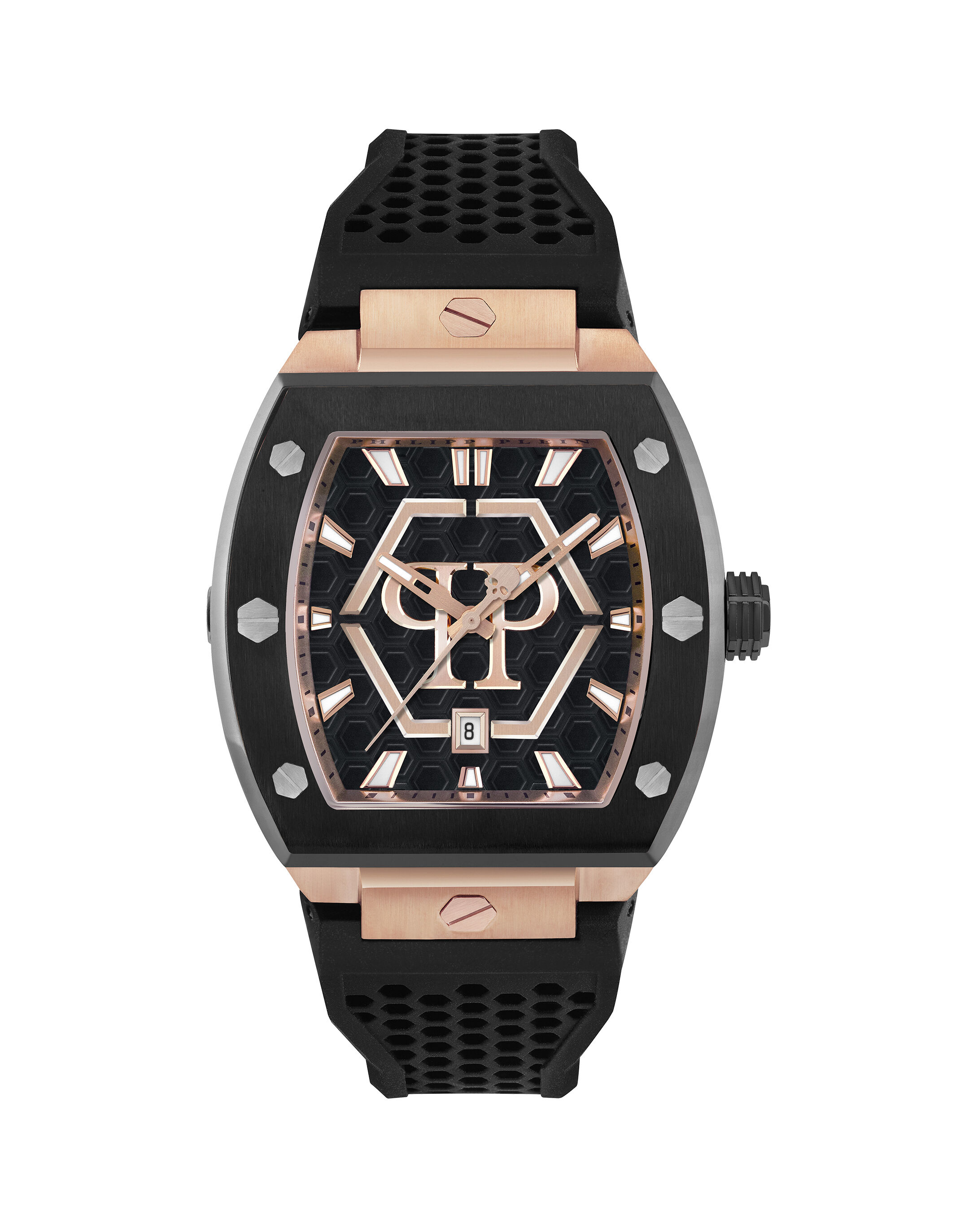 PHILPP PLEIN Stainless Steel Watches The Hexagon Phantom