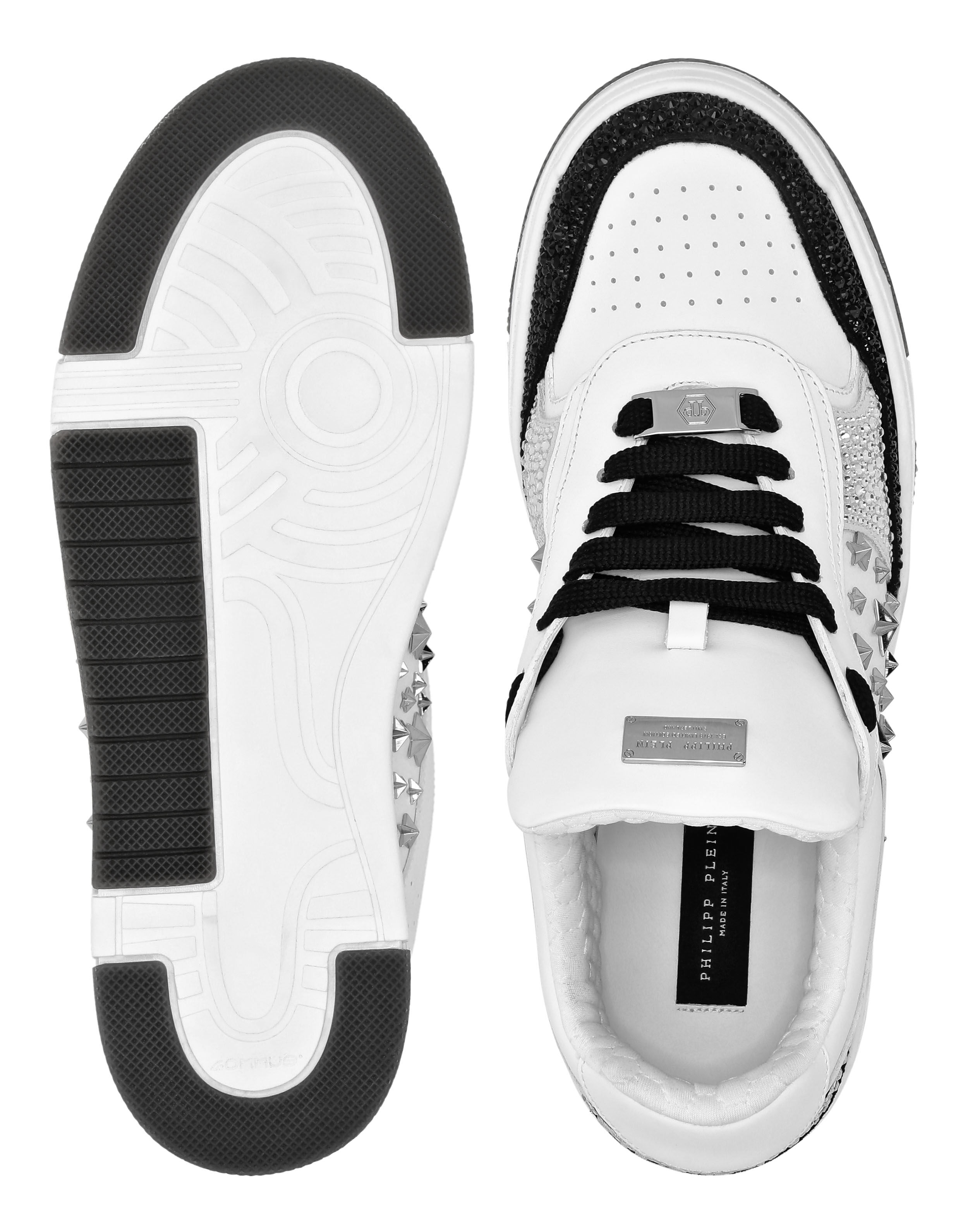 PHILPP PLEIN Low-Top Sneakers Mix Studs Star