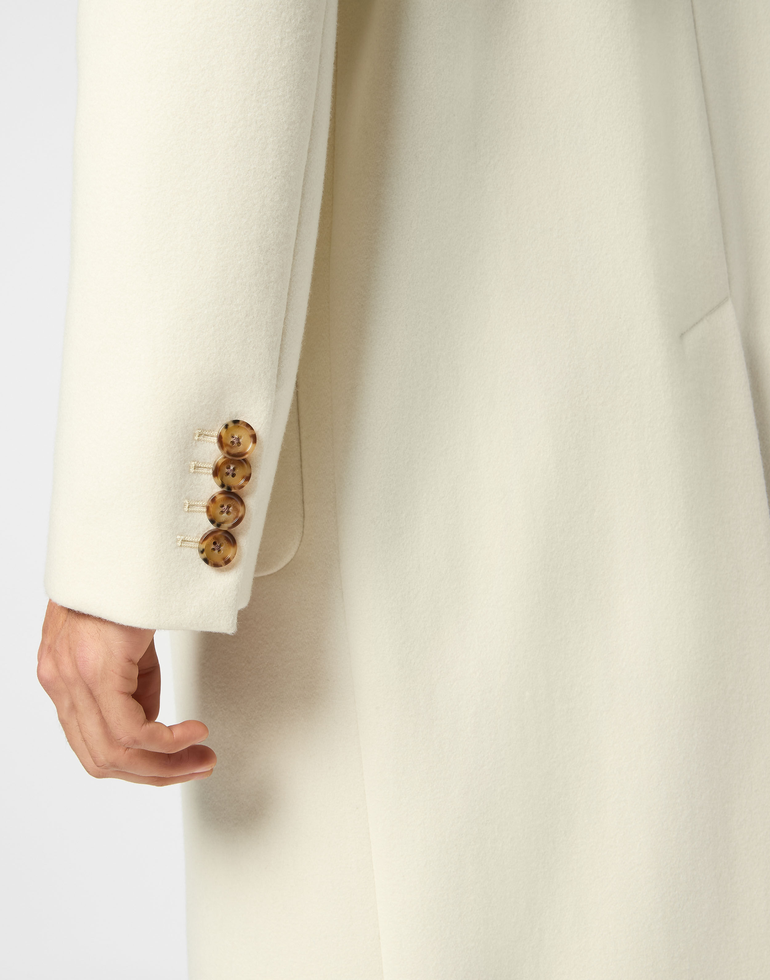PHILPP PLEIN Wool/Cashmere Coat LS