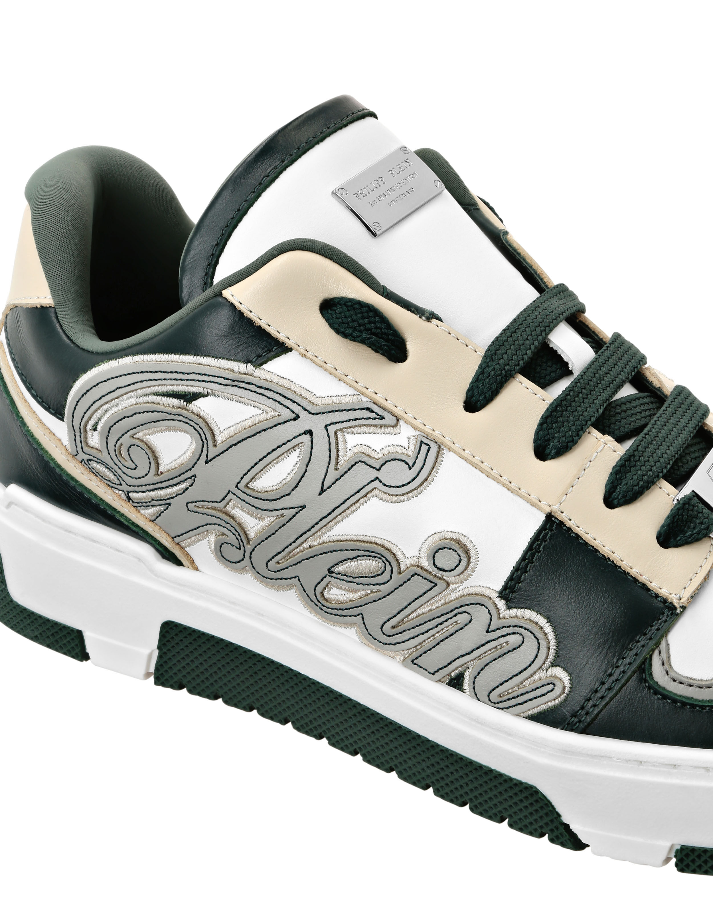 PHILPP PLEIN Low Top Sneakers Patch Plein