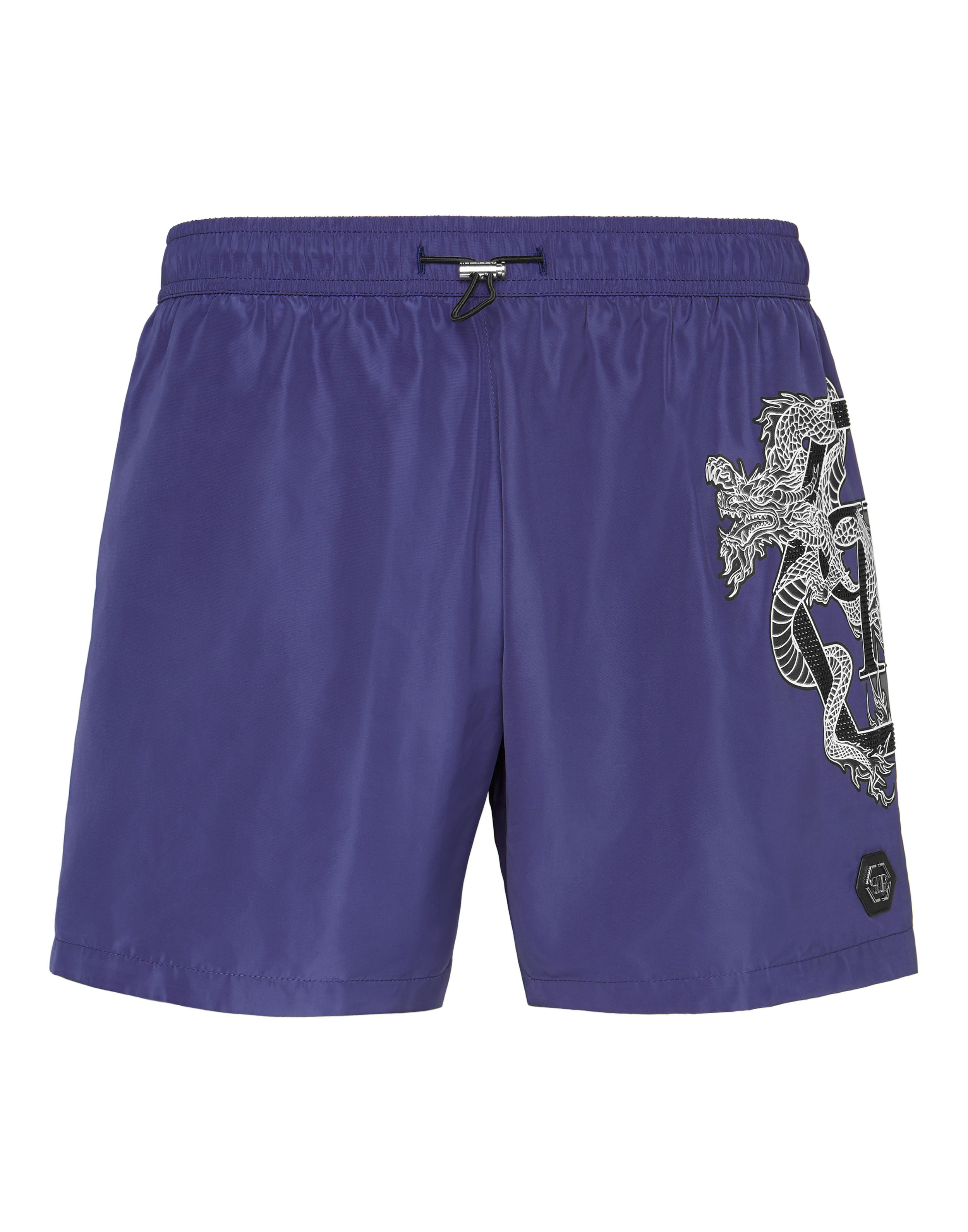 PHILPP PLEIN Beachwear Short Trousers Dragon