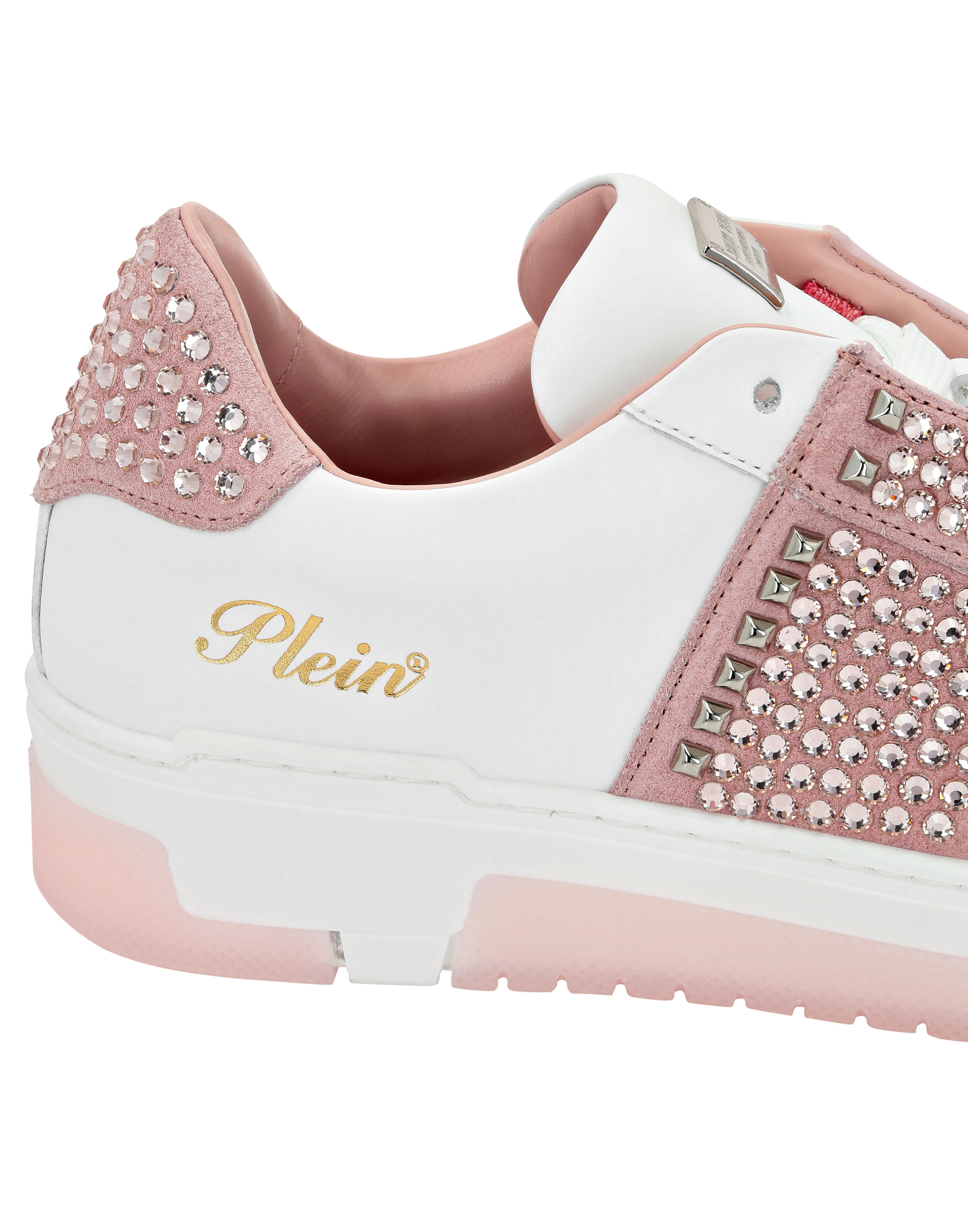 PHILPP PLEIN Low Top Sneakers Strass Studs