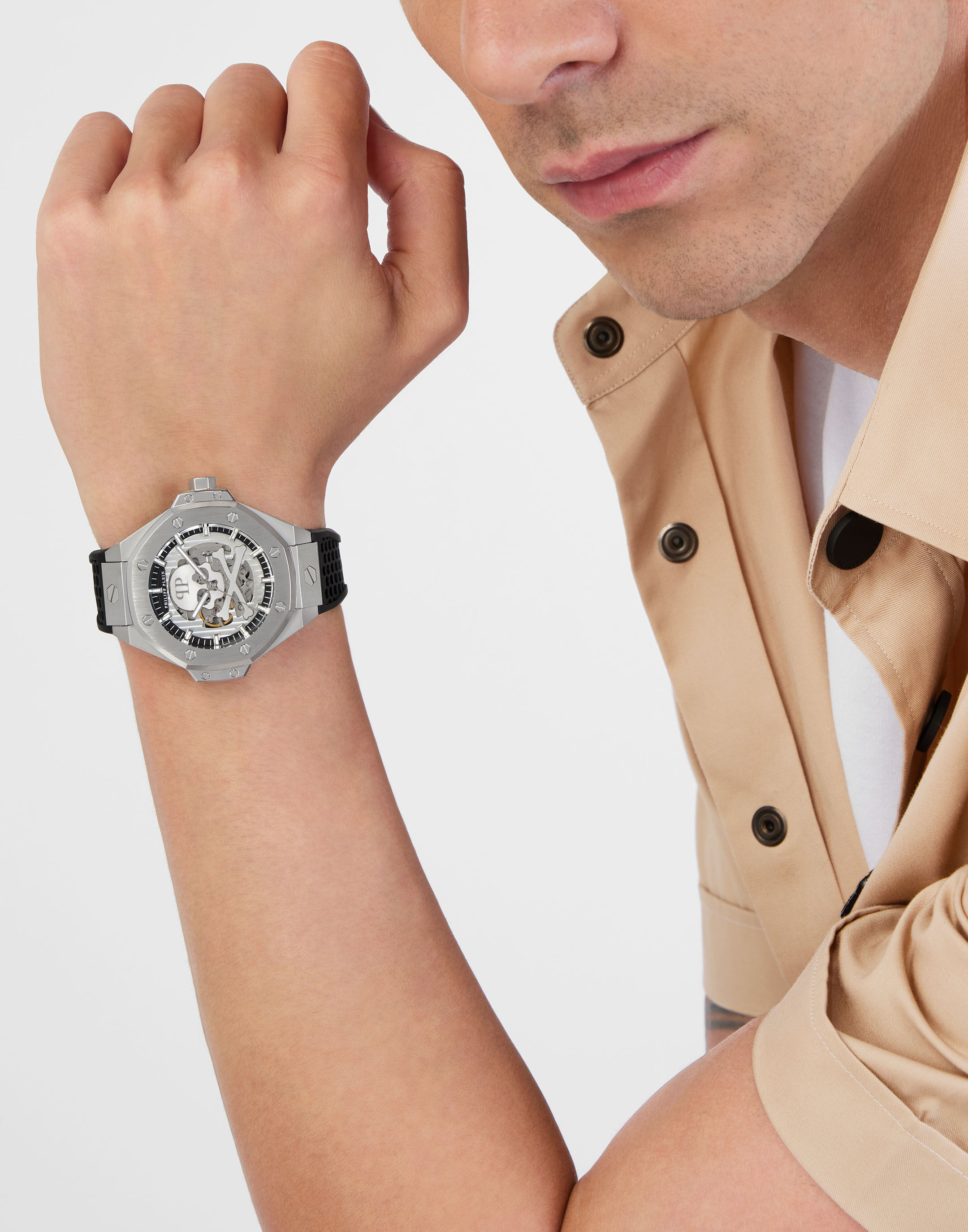 PHILPP PLEIN $keleton Royal Stainless Steel Watches