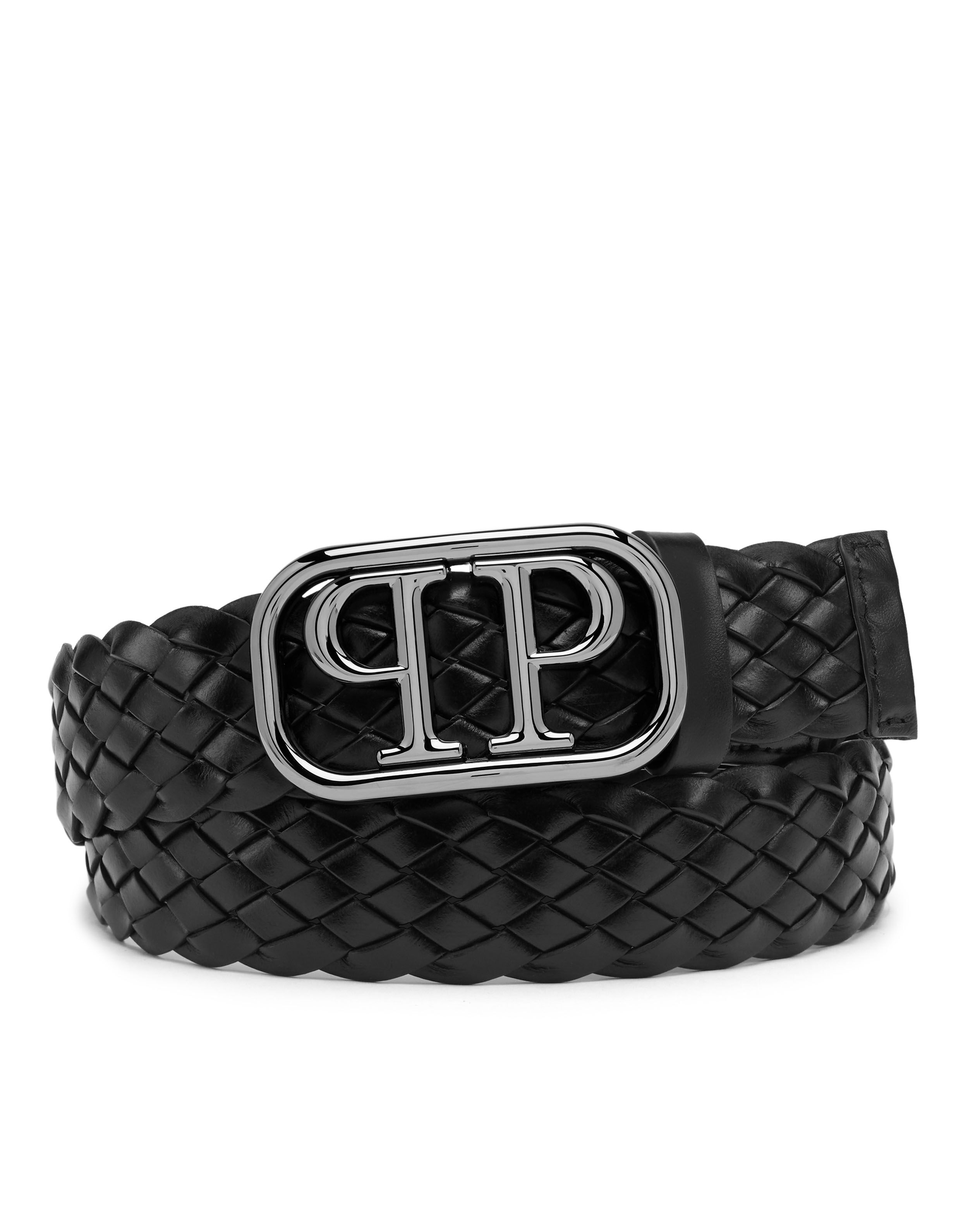 PHILPP PLEIN Leather Belt