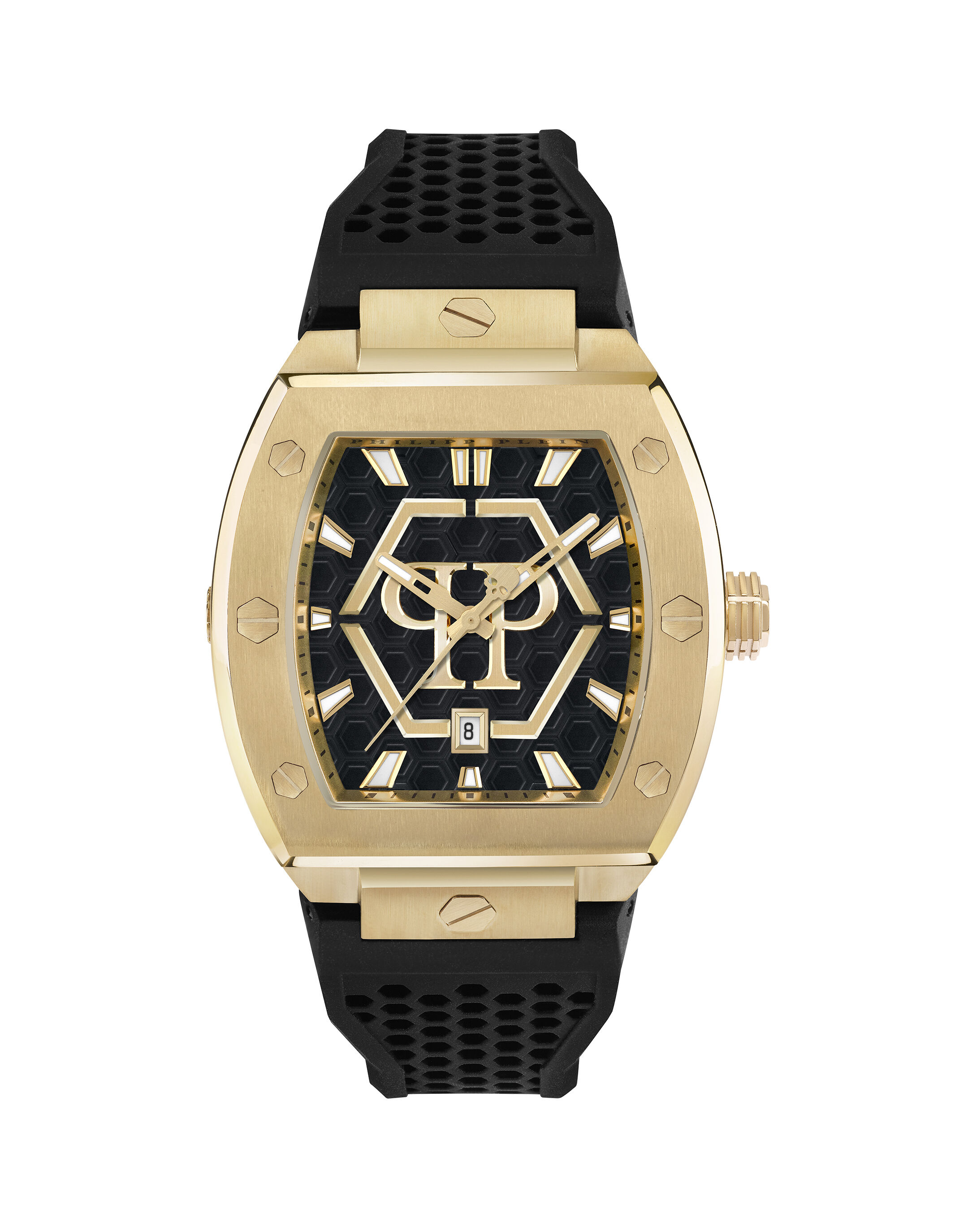 PHILPP PLEIN Stainless Steel Watches The Hexagon Phantom