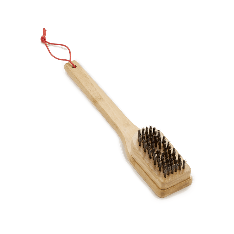 Grill Brush - 12” Bamboo