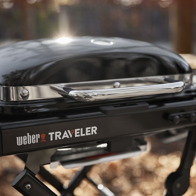 Weber Traveler® Compact Portable Gas Grill