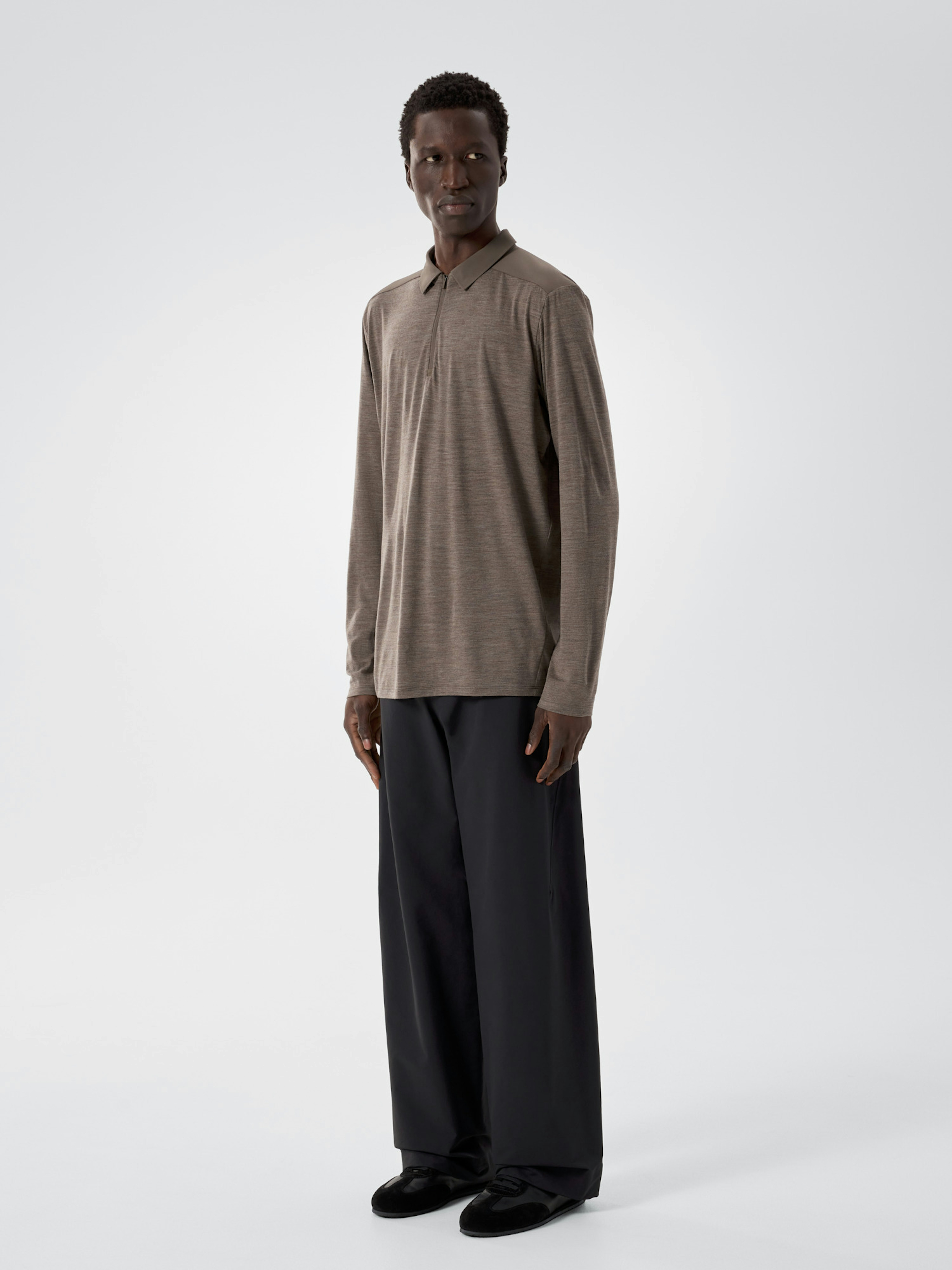 Frame Polo Shirt LS Men's