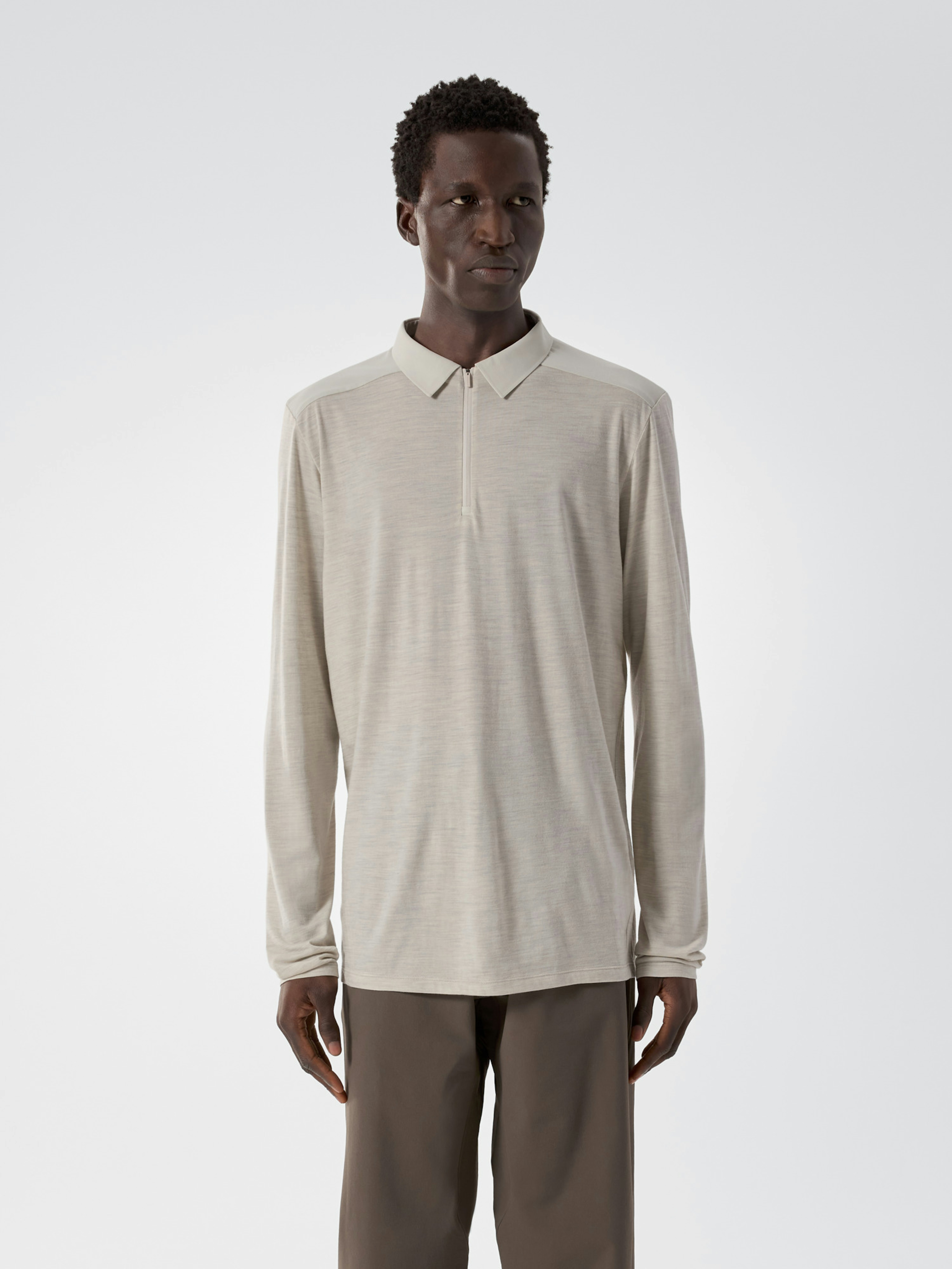 Frame Polo Shirt LS Men's