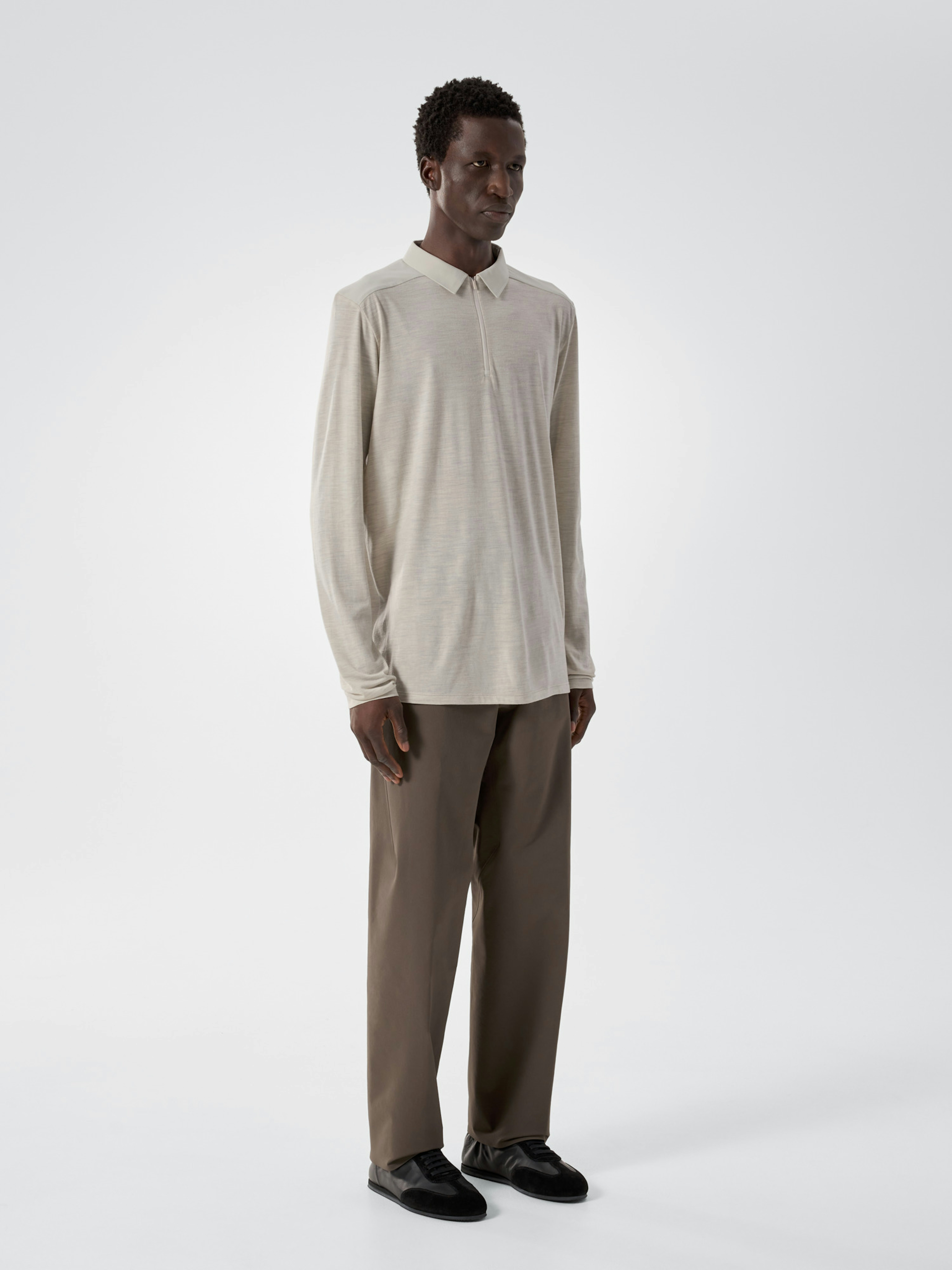 Frame Polo Shirt LS Men's